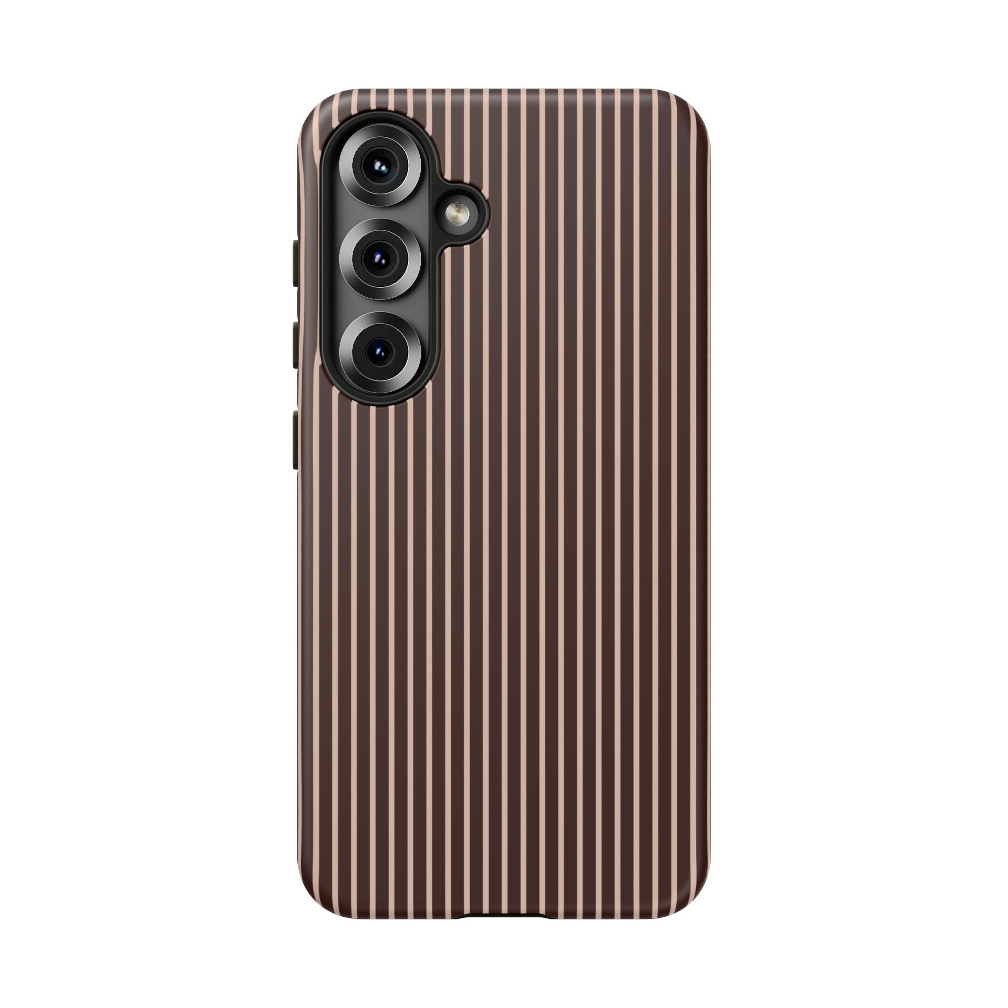 Cocoa Stripe Phone Case