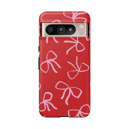 Ribbons & Bows | Red Coquette Case