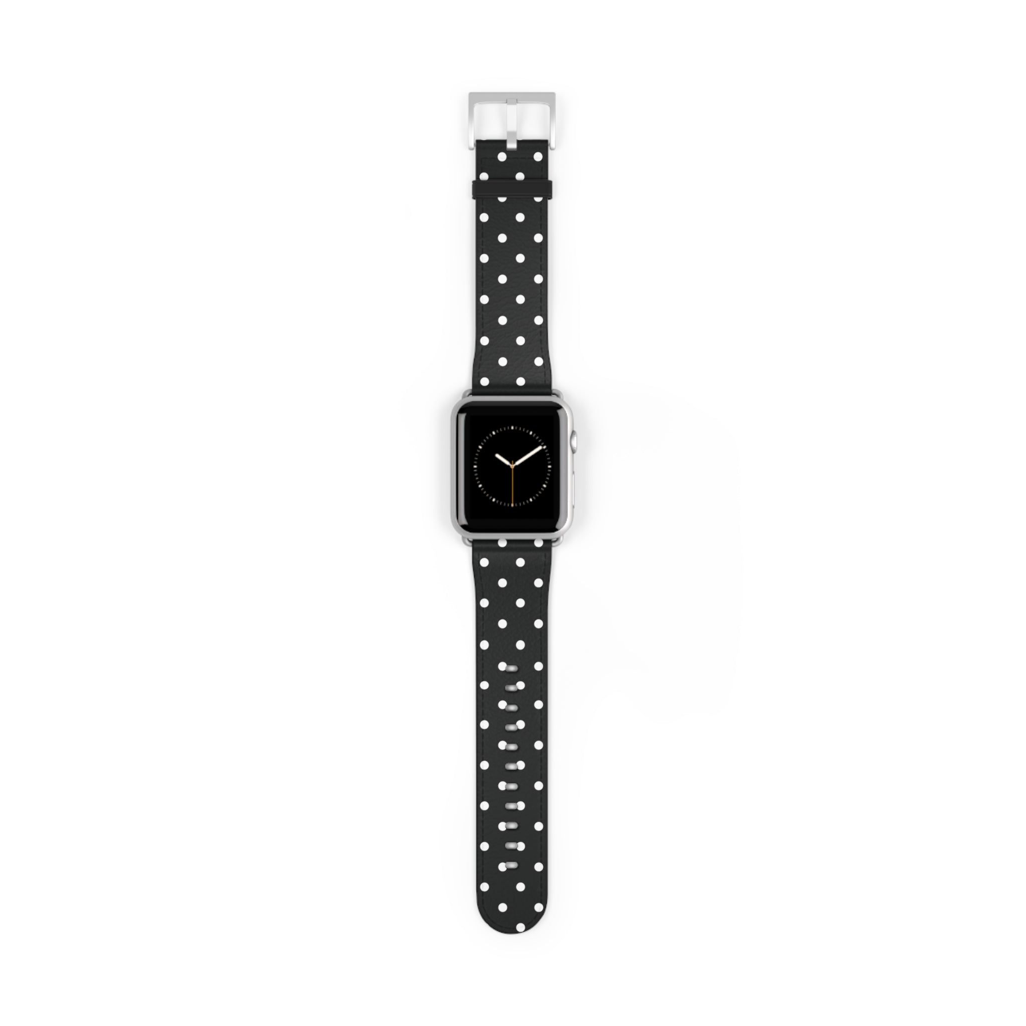 Black & White Polka Dot Apple Watch Band
