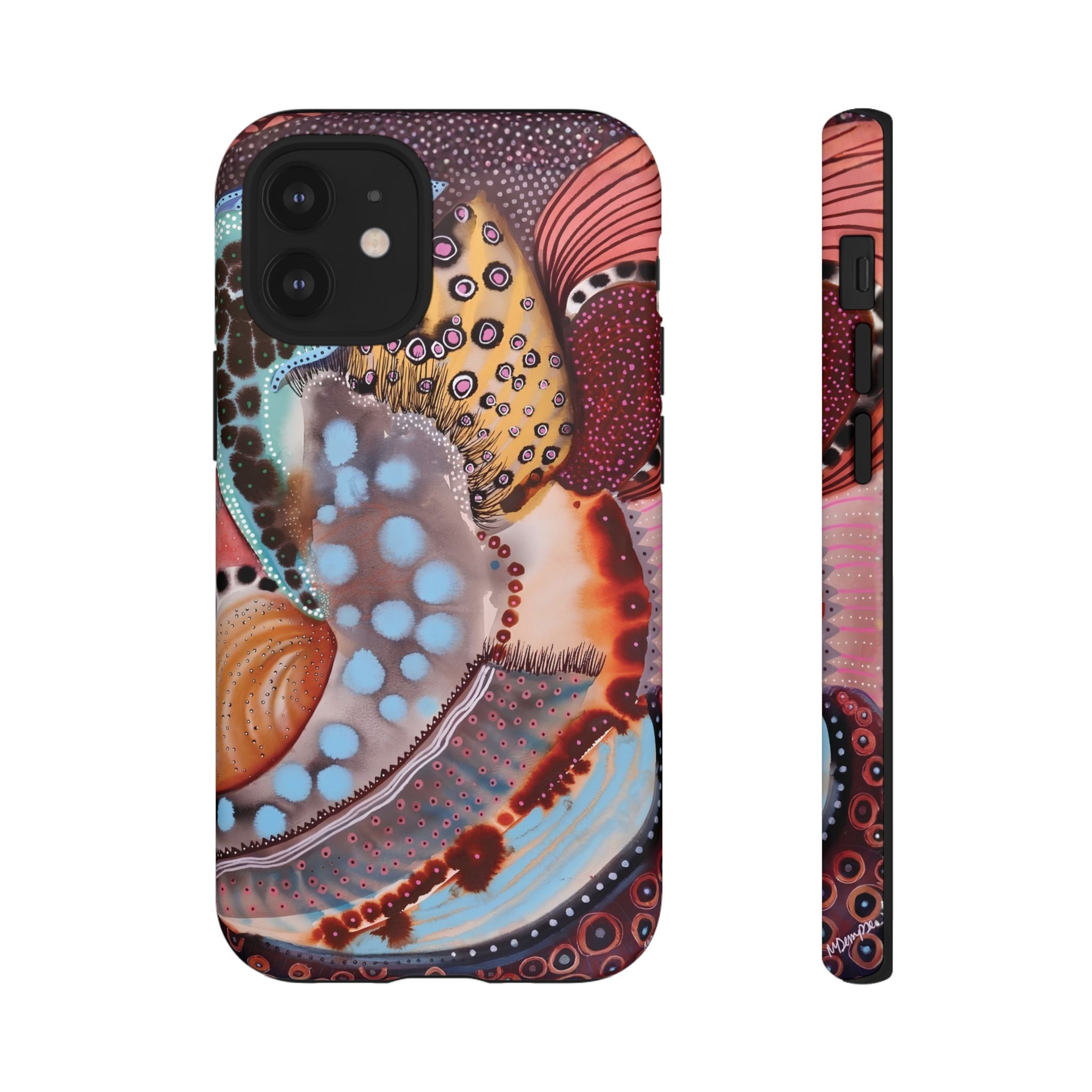 Ocean Echo | Abstract Sea Life iPhone Case