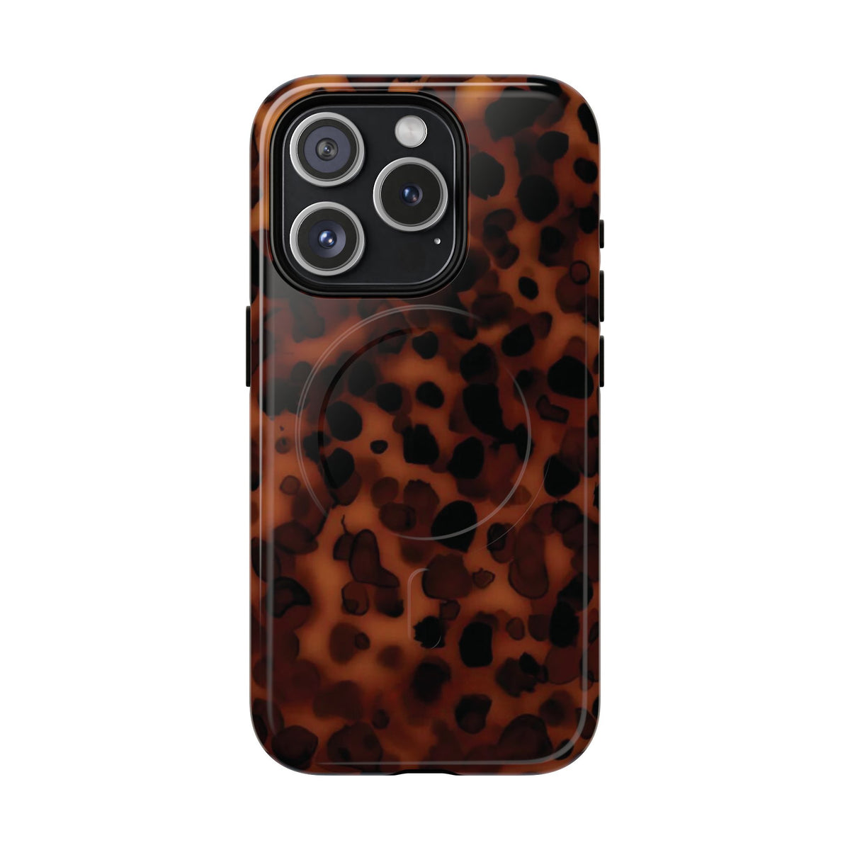 Shell Game | Dark Tortoiseshell Print MagSafe Case