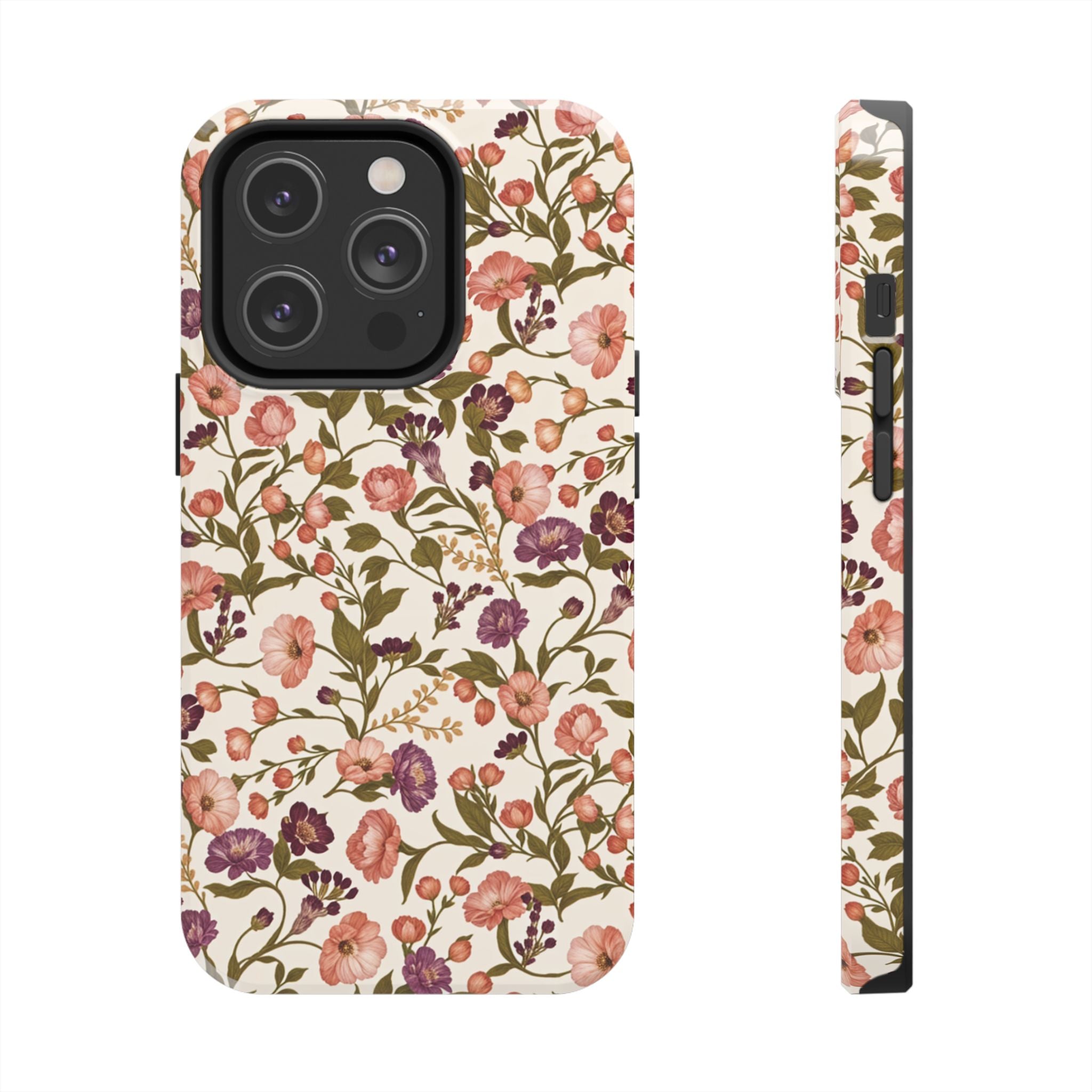 Flowering Vines Boho Floral iPhone Case