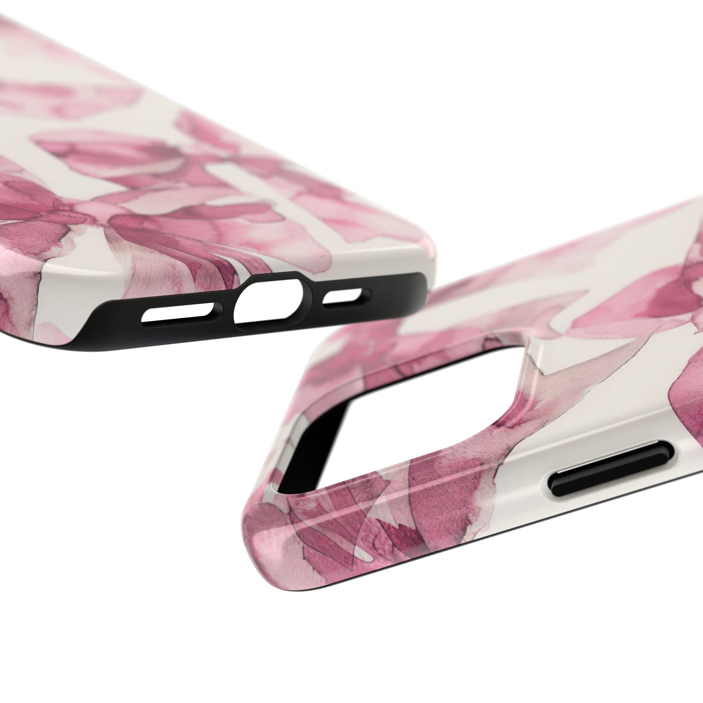 Whimsy | Pink Bows iPhone Case