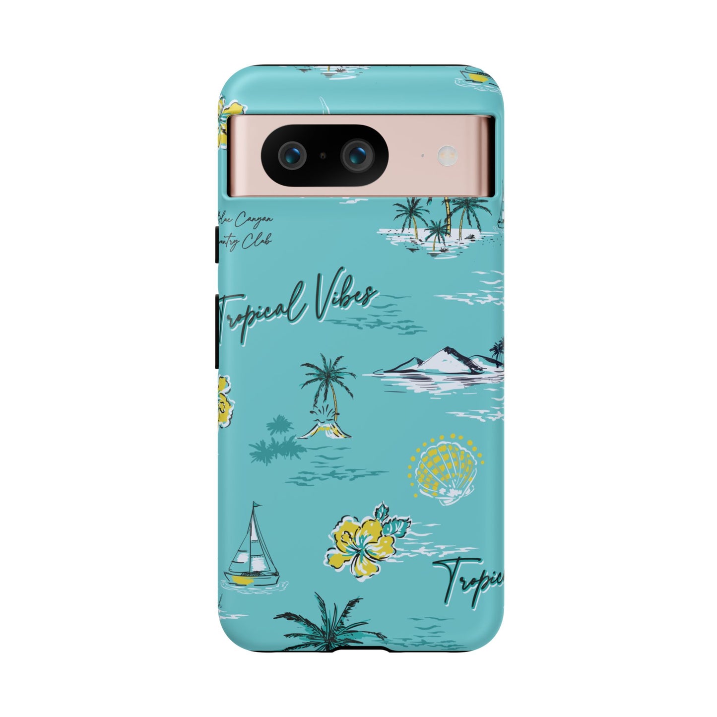 Tropical Vibes | Blue Island Vacation Case