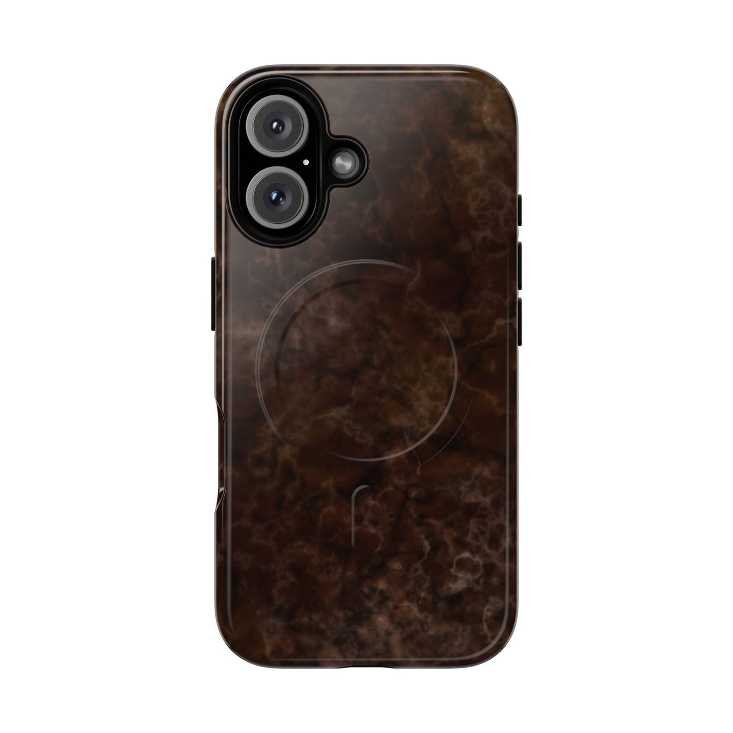 Espresso | Brown Marbled MagSafe Case