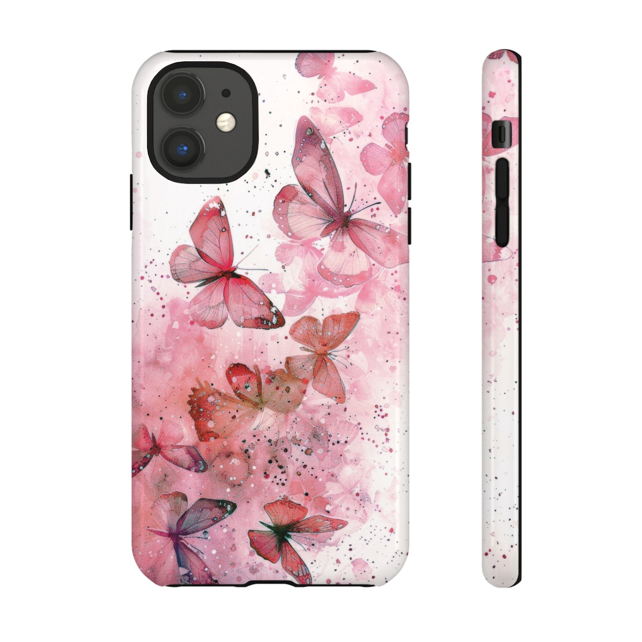 Coque iPhone Free Spirit | Papillon aquarelle