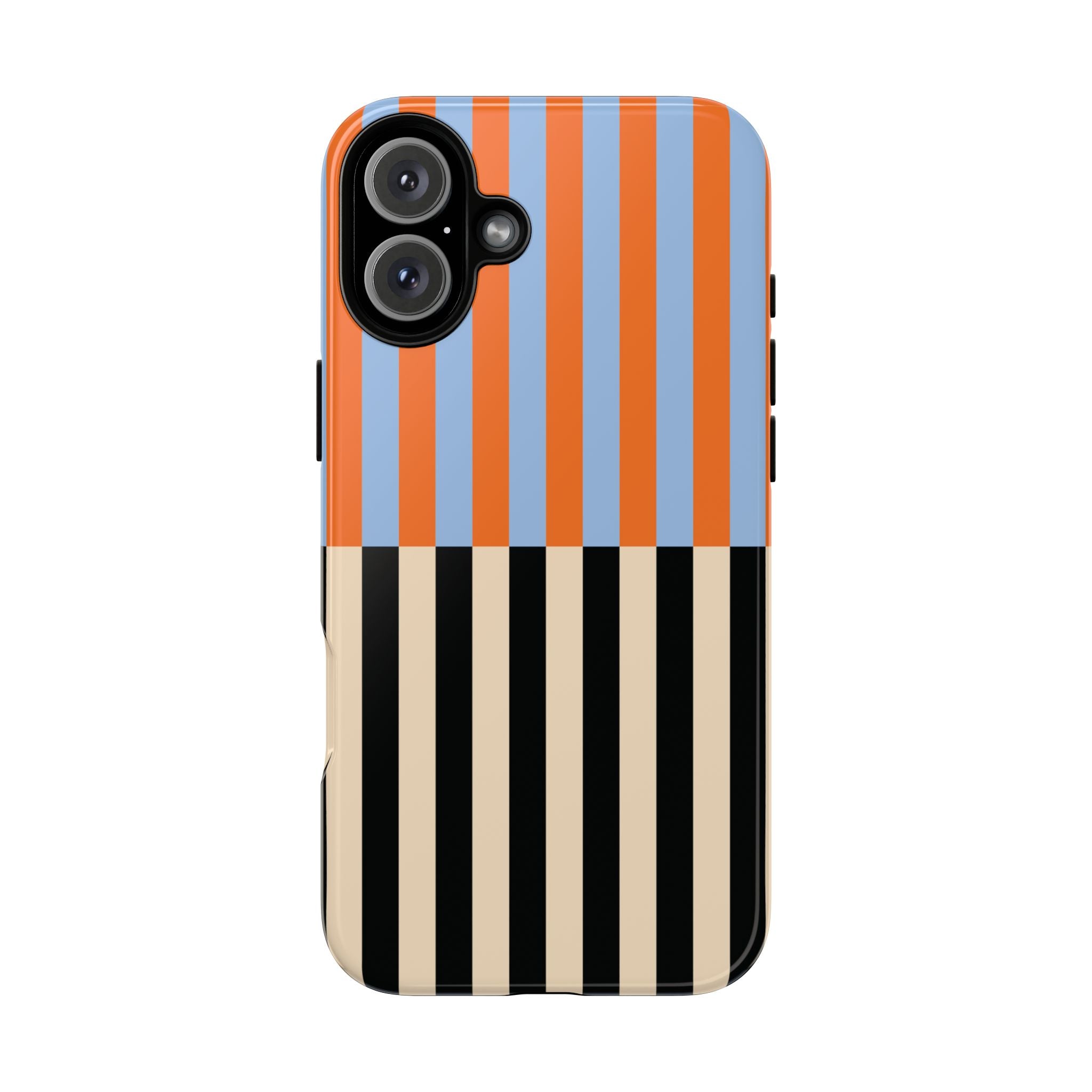 Colorblock Stripe iPhone Case
