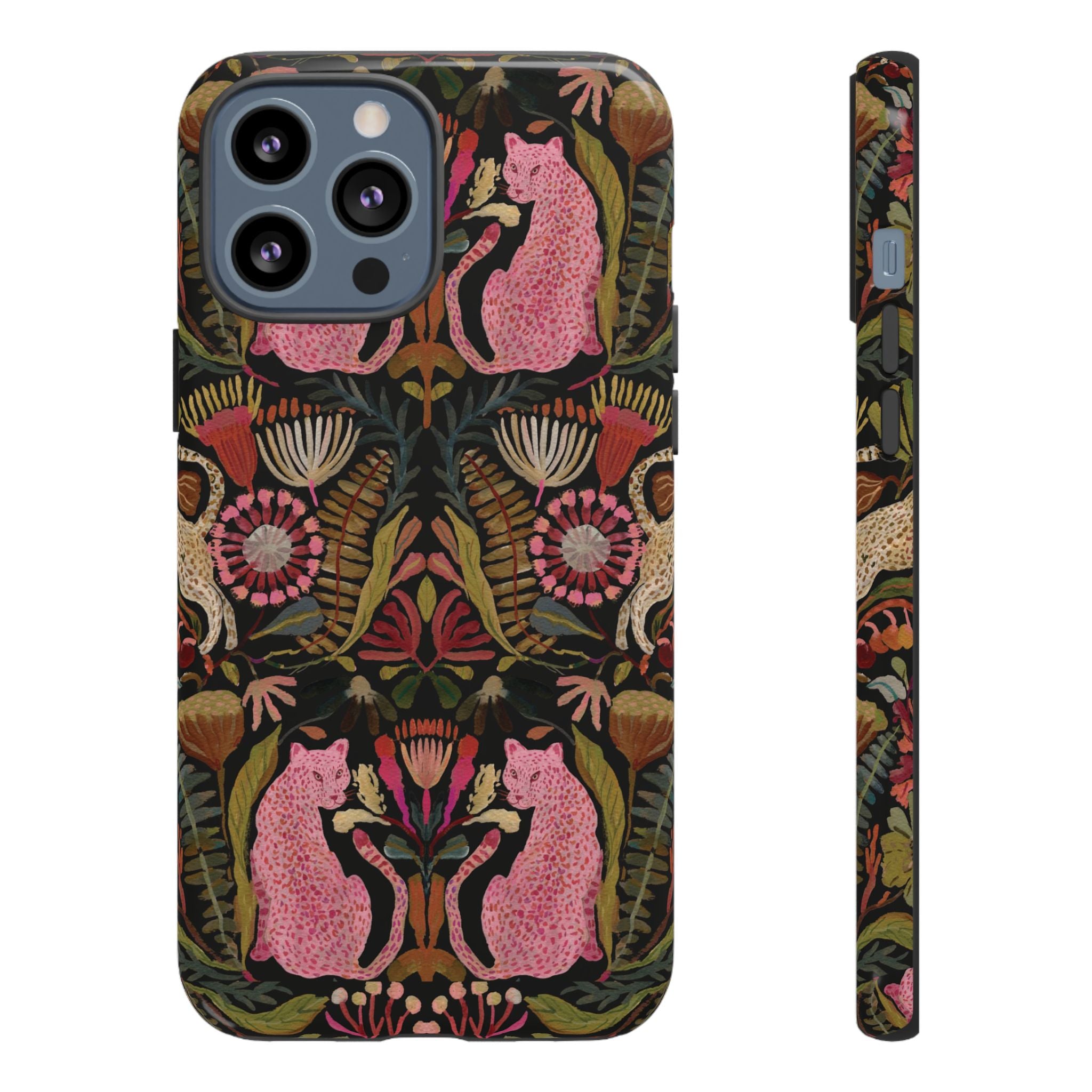 Leopard Garden iPhone Case