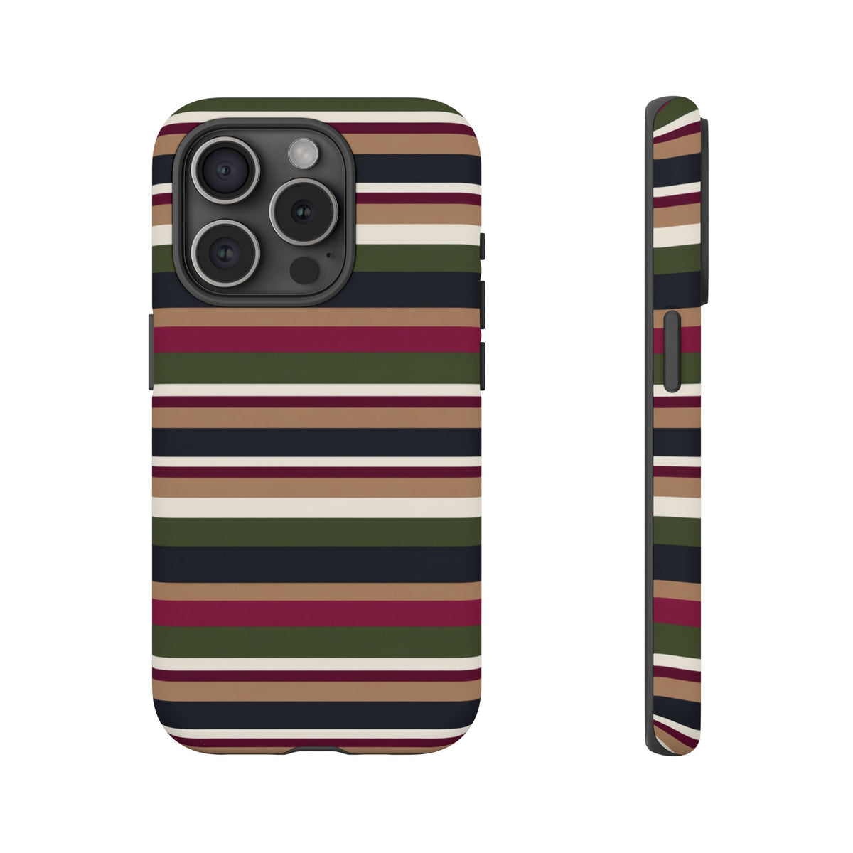 West End | Retro Striped iPhone Case