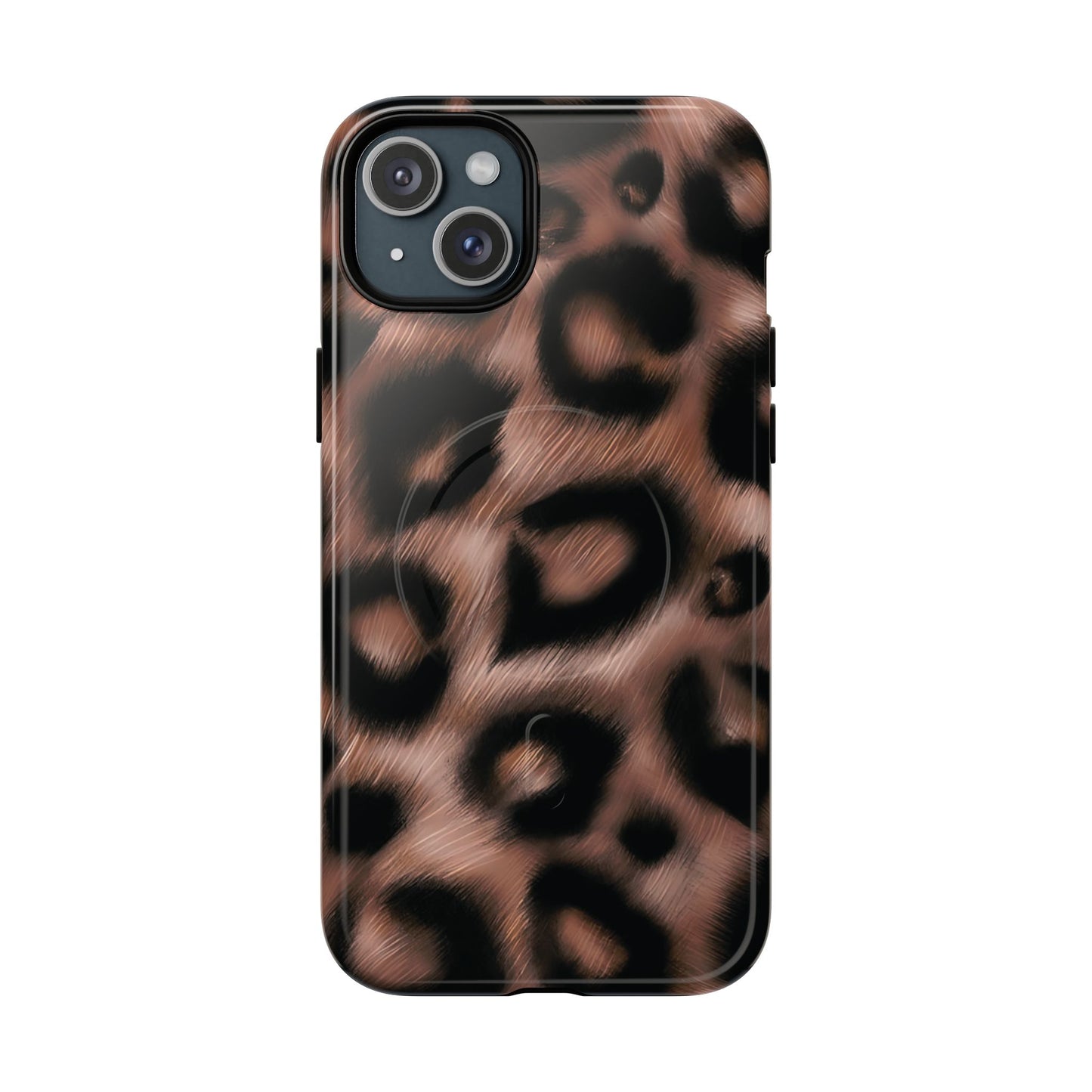 Funda MagSafe con estampado de leopardo llamativo | Diva