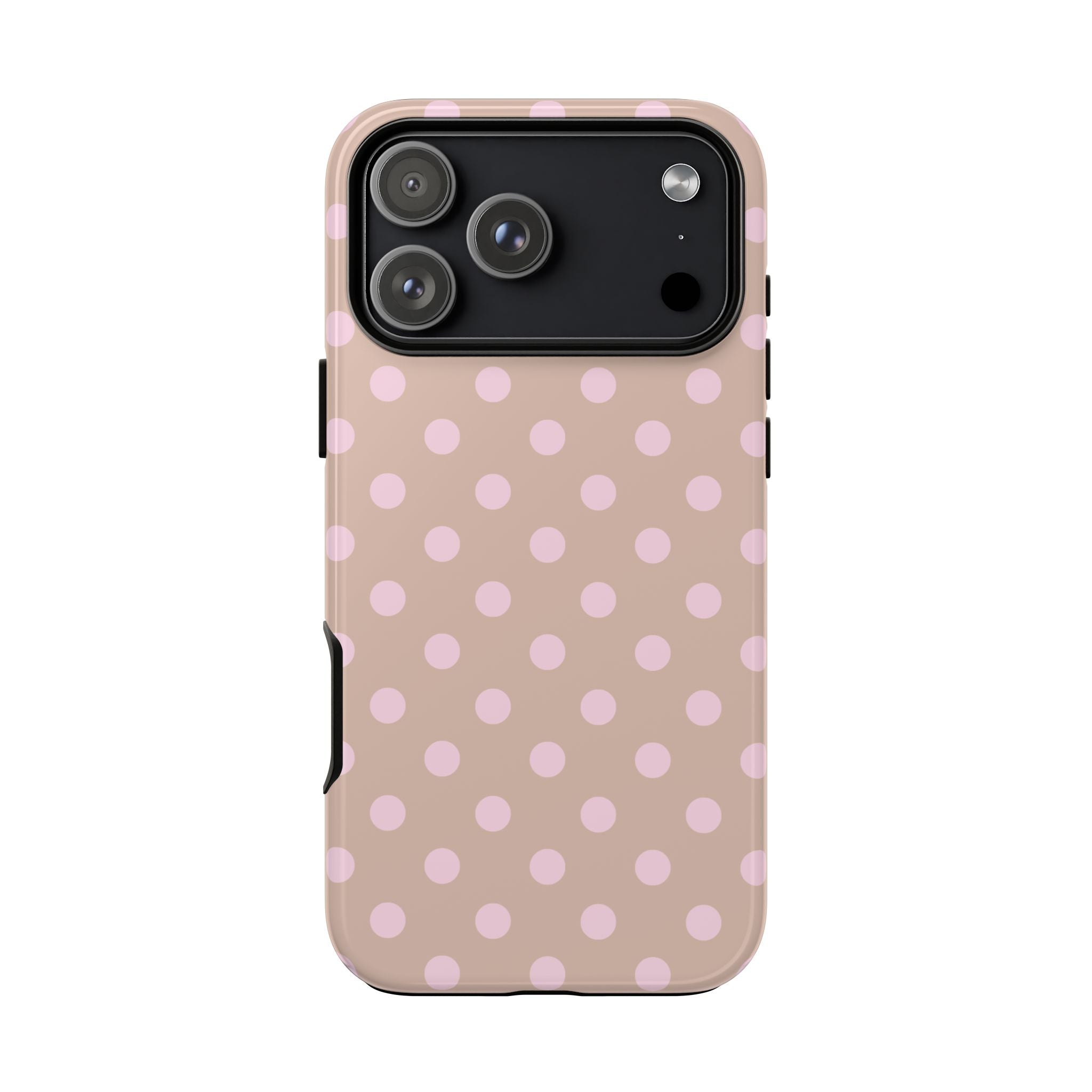 Blush Polka Dot iPhone Case