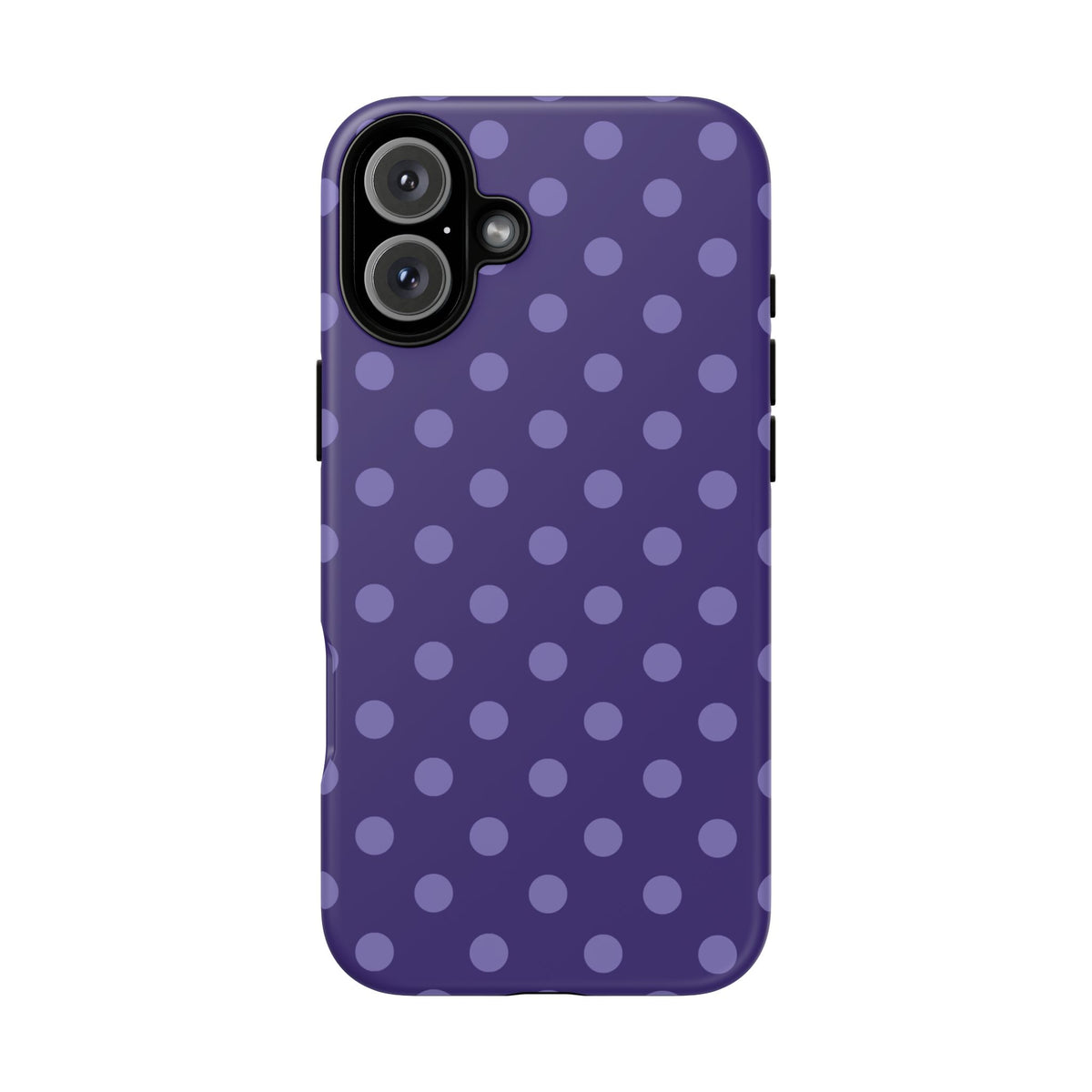 Plum Pop | Polka Dot iPhone Case