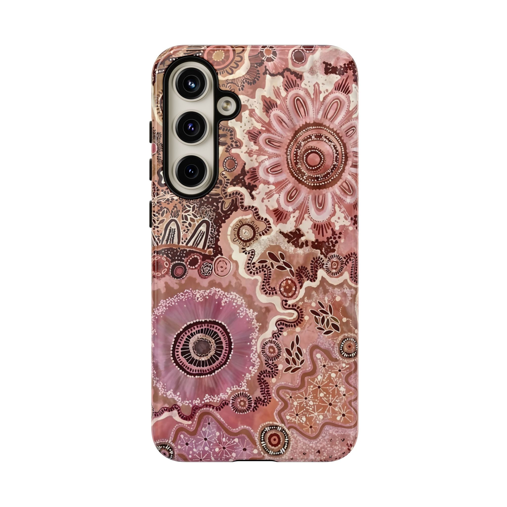 Eclectic Artsy Floral Galaxy Case