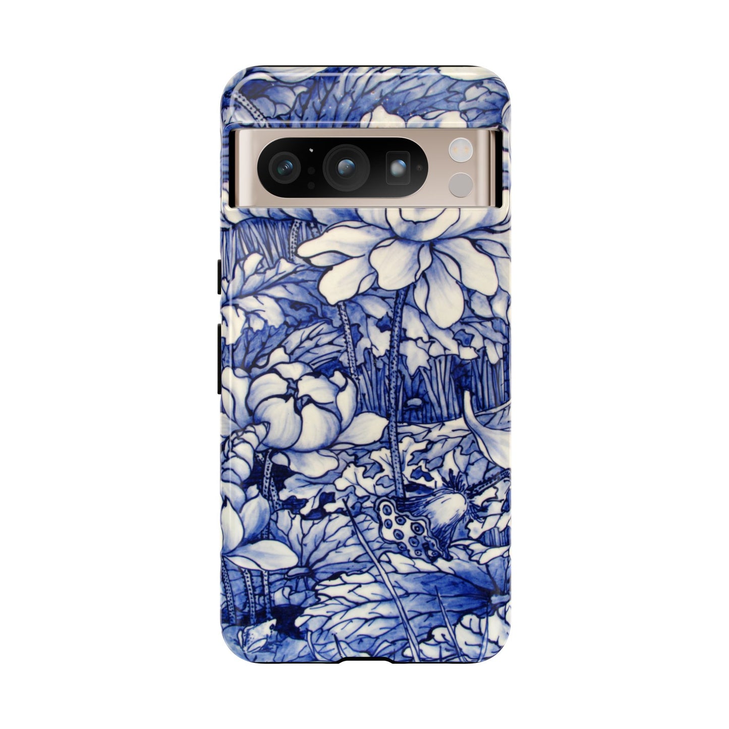 Delft Blue | Dutch Pottery Floral Print Case