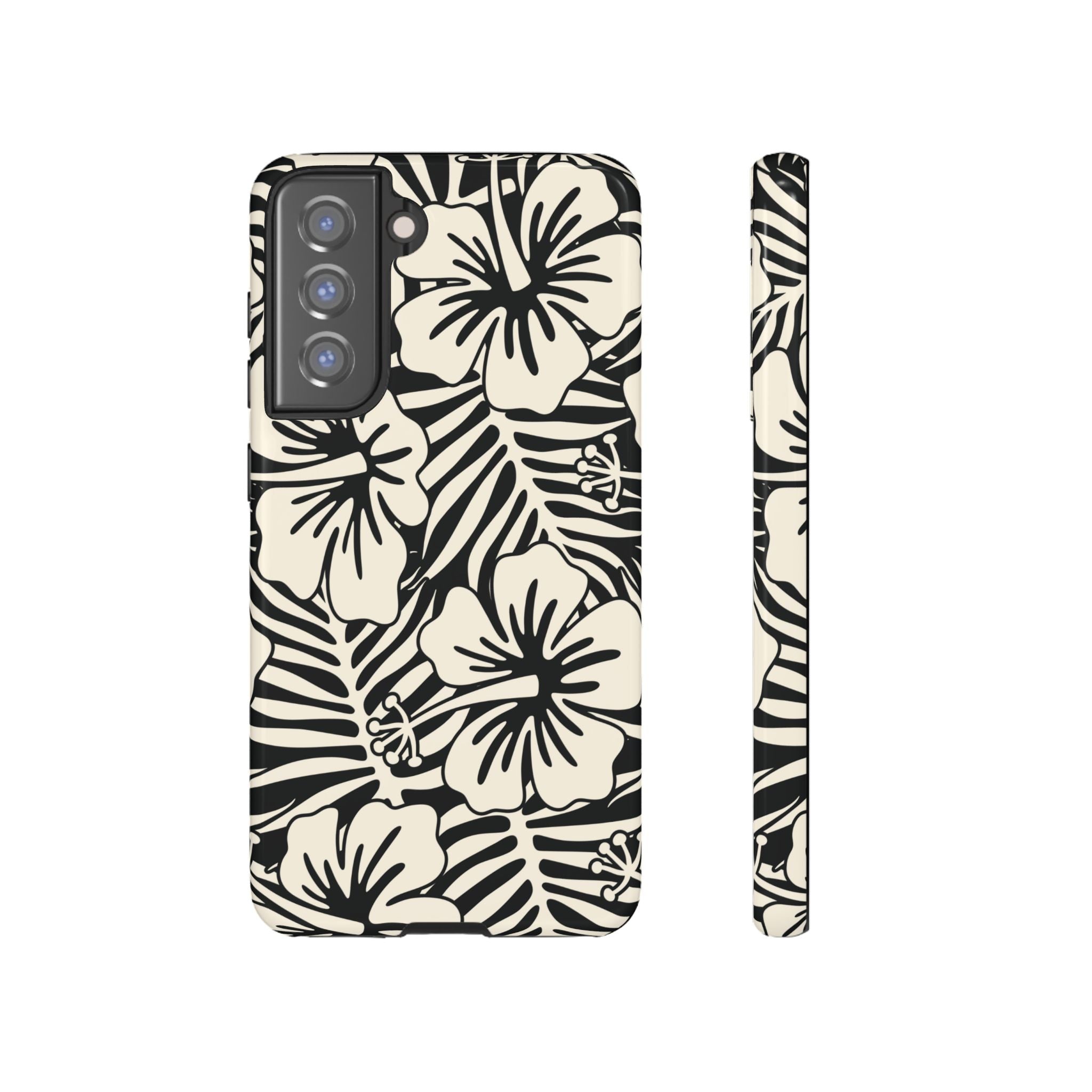 Island Girl Tropical Floral Galaxy Case