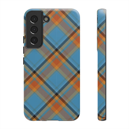 Cozy | Blue Plaid Case