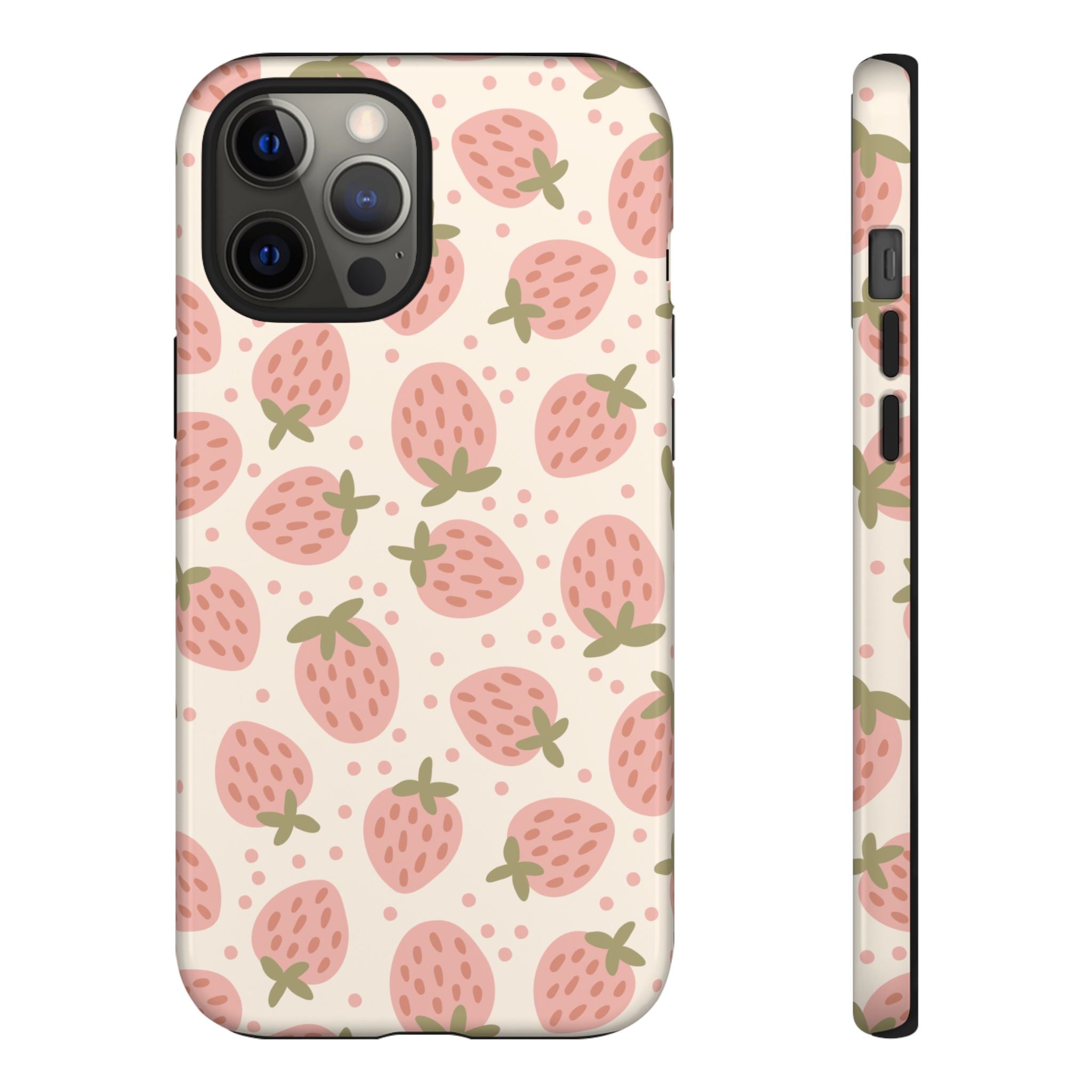 Strawberry Cream iPhone Case