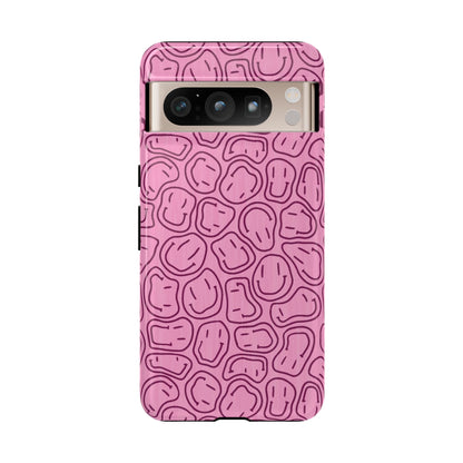 All Smiles | Pink Smiley Face Case