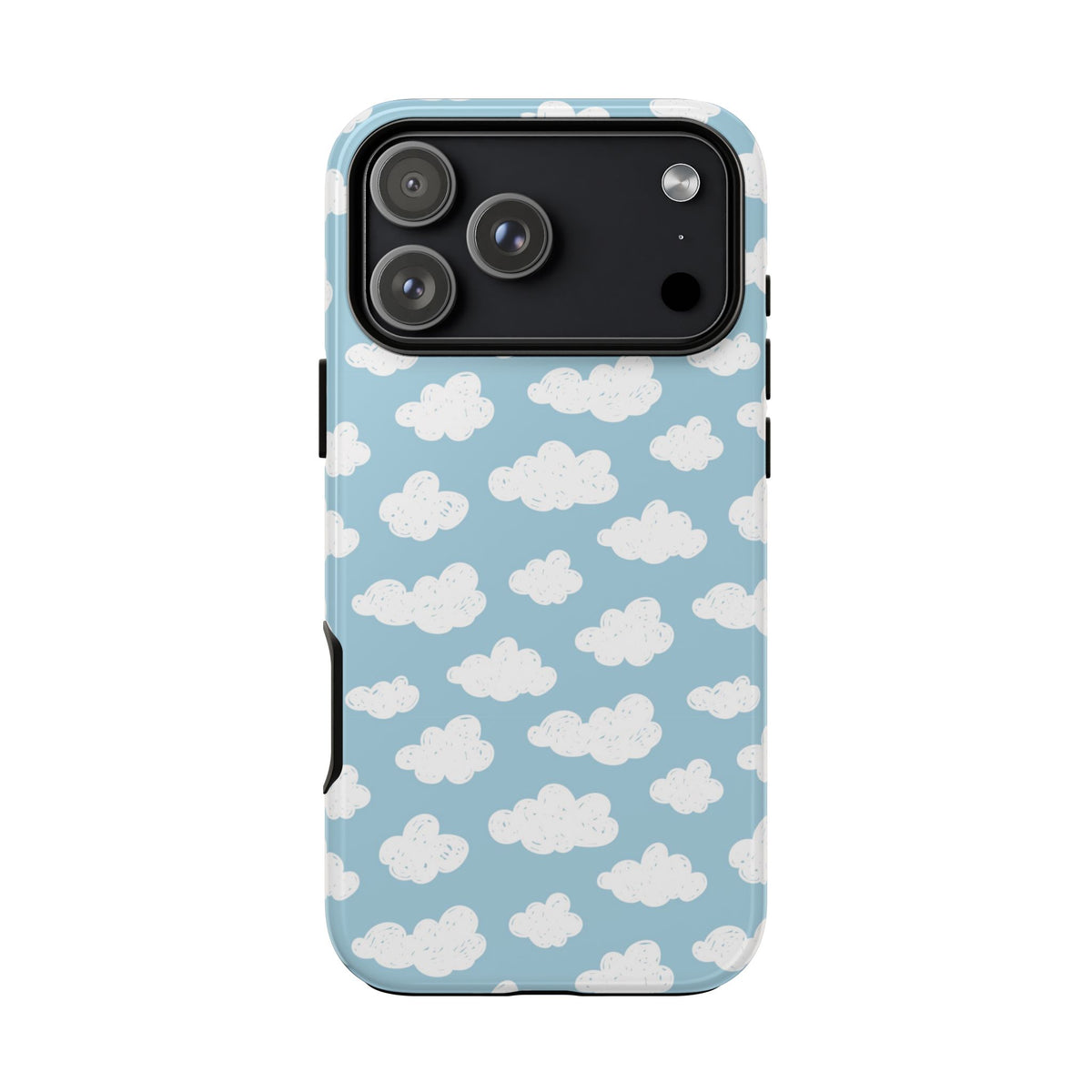 Cloud Nine | Blue Cloud Print iPhone Case