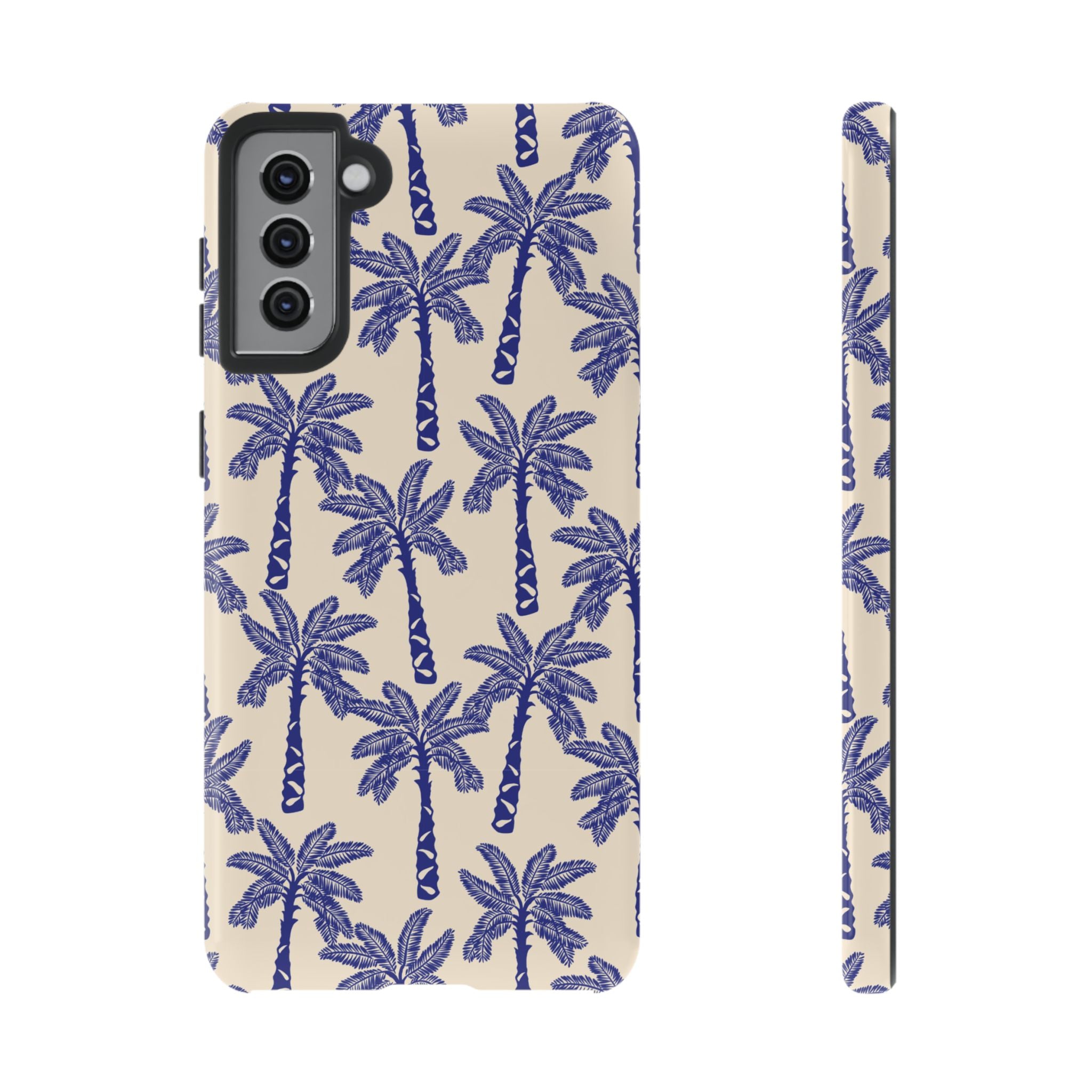 Blue Palms Galaxy Case