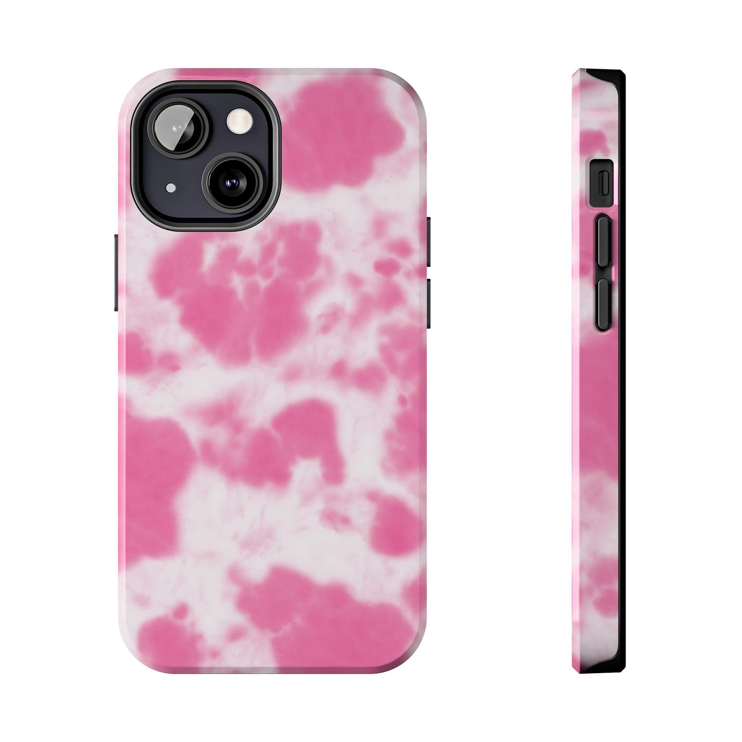 Strawberry Cow | Pink Cow Print iPhone Case