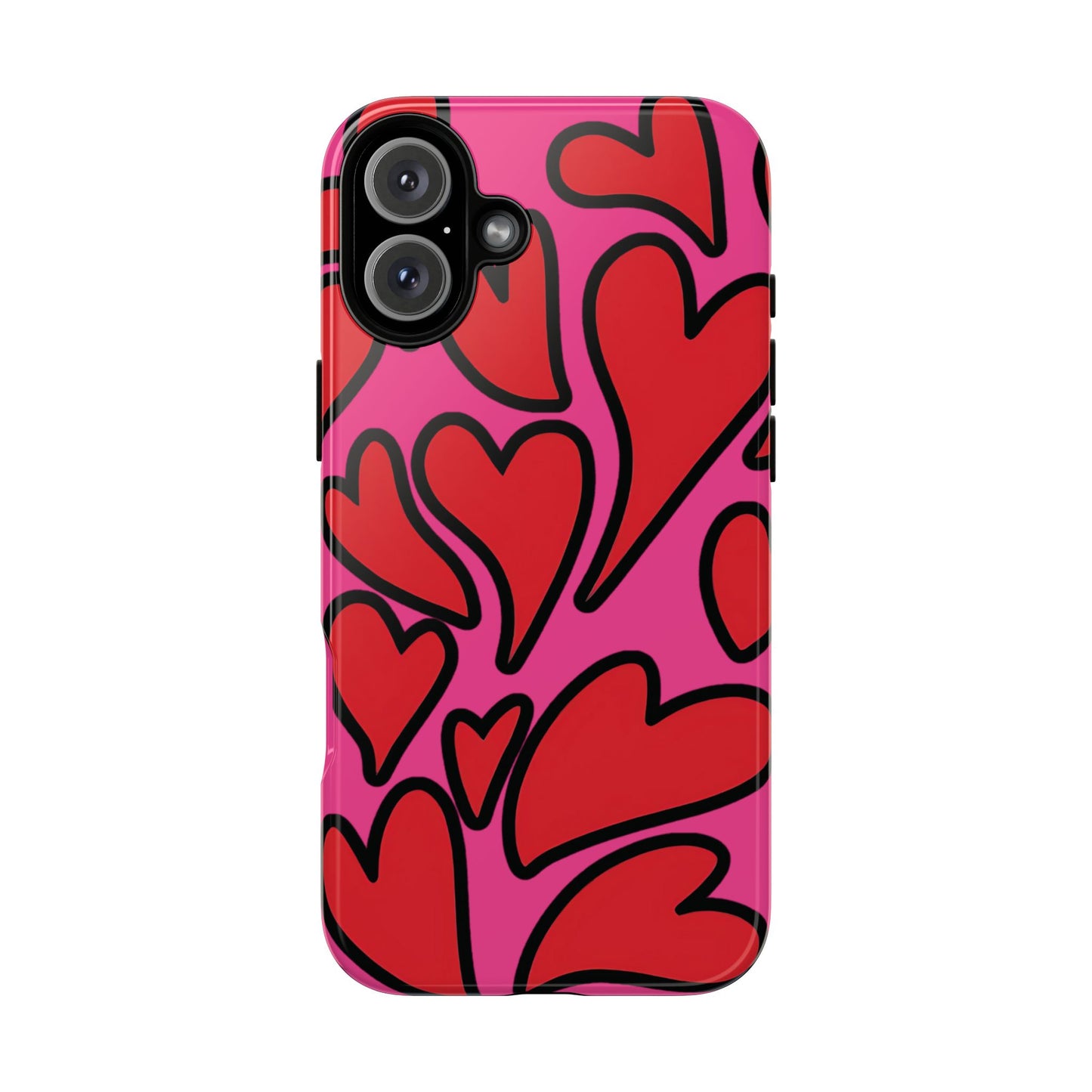 Summer Love | Retro Hearts iPhone Case