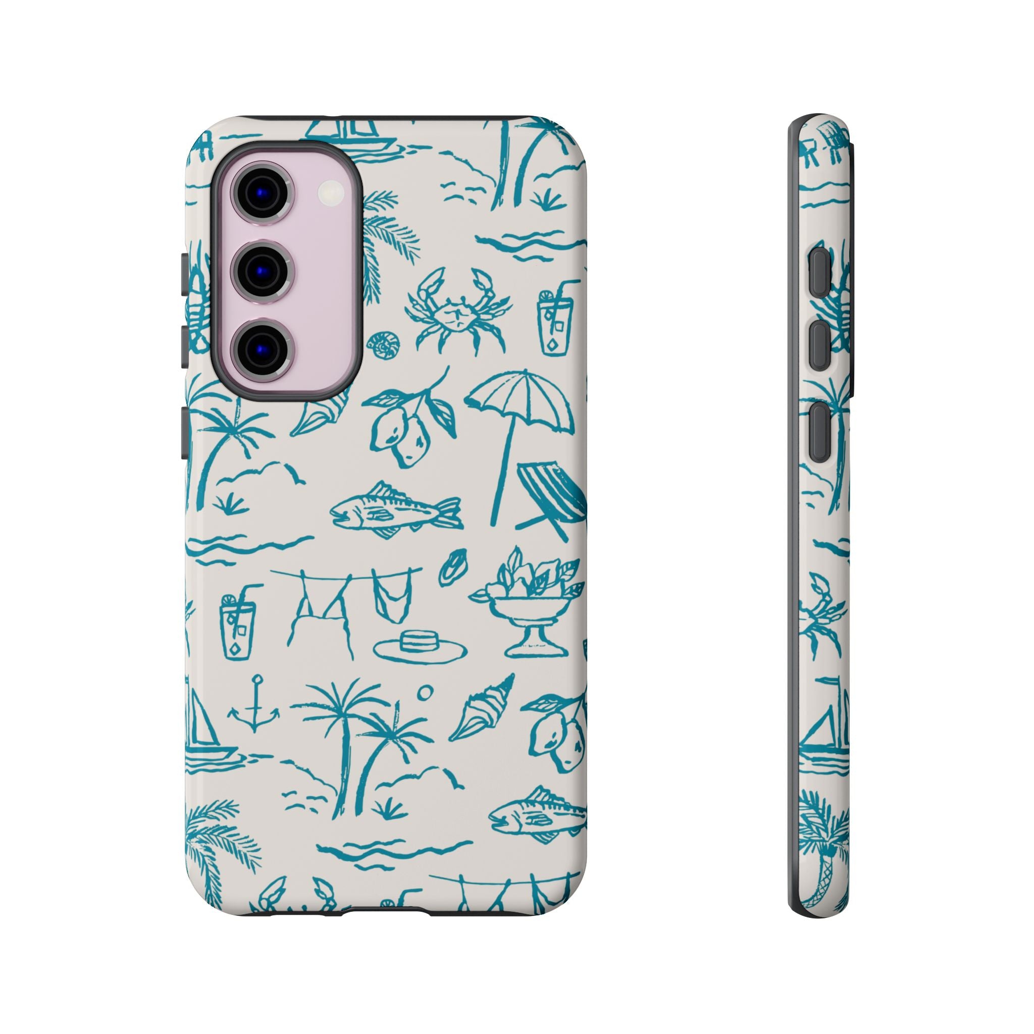 Meet Me Seaside Galaxy Case