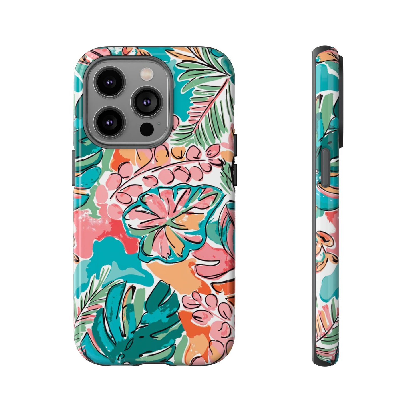 Tropical Botanical | Watercolor Botanical Case