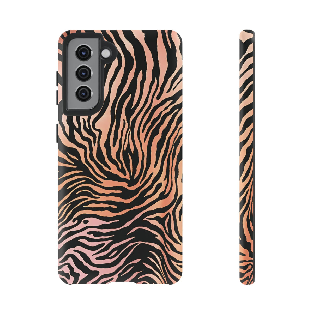 Wild Flirt | Pink Tiger Print Galaxy Case