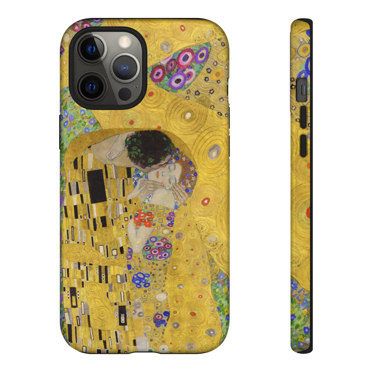 The Kiss | Klimt Collage iPhone Case