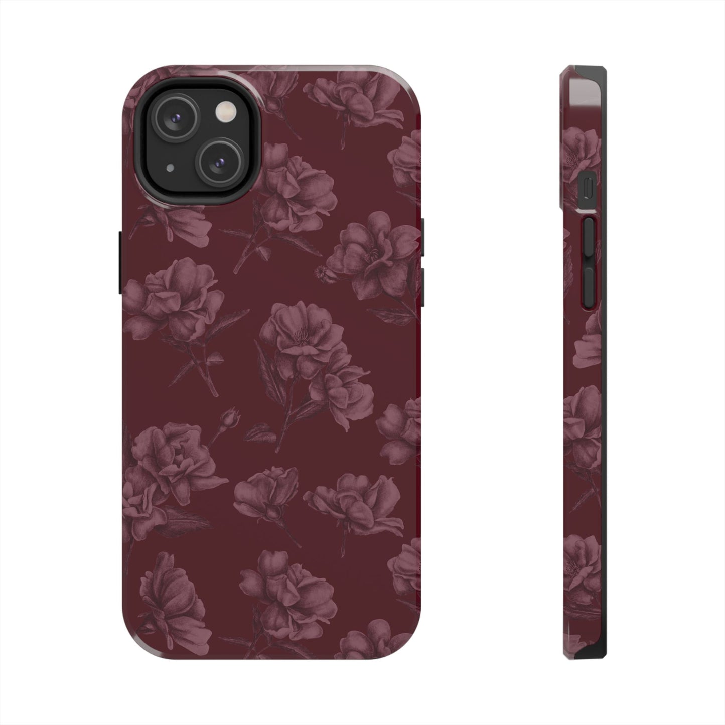 Femme Fatale | Dark Floral iPhone Case