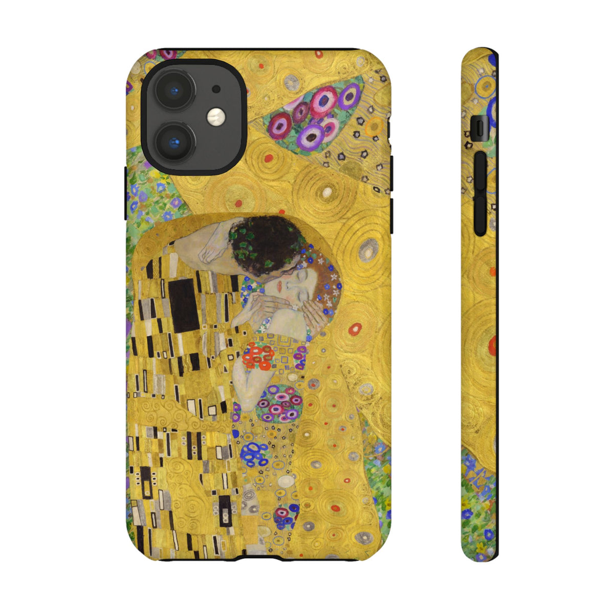 The Kiss | Klimt Collage iPhone Case