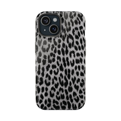 Savage | Gray Leopard MagSafe Case