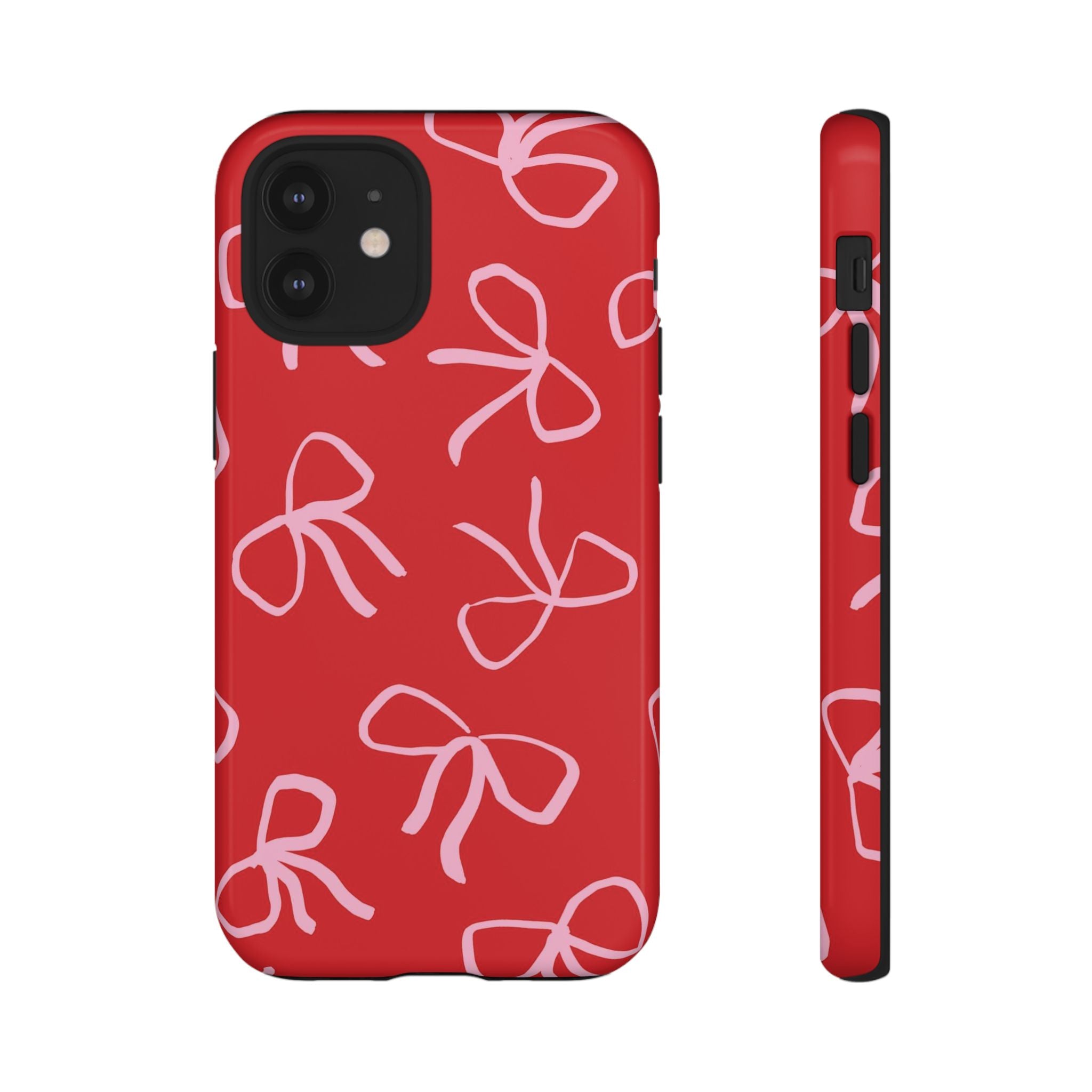 Rubans et nœuds | Coque iPhone Red Coquette