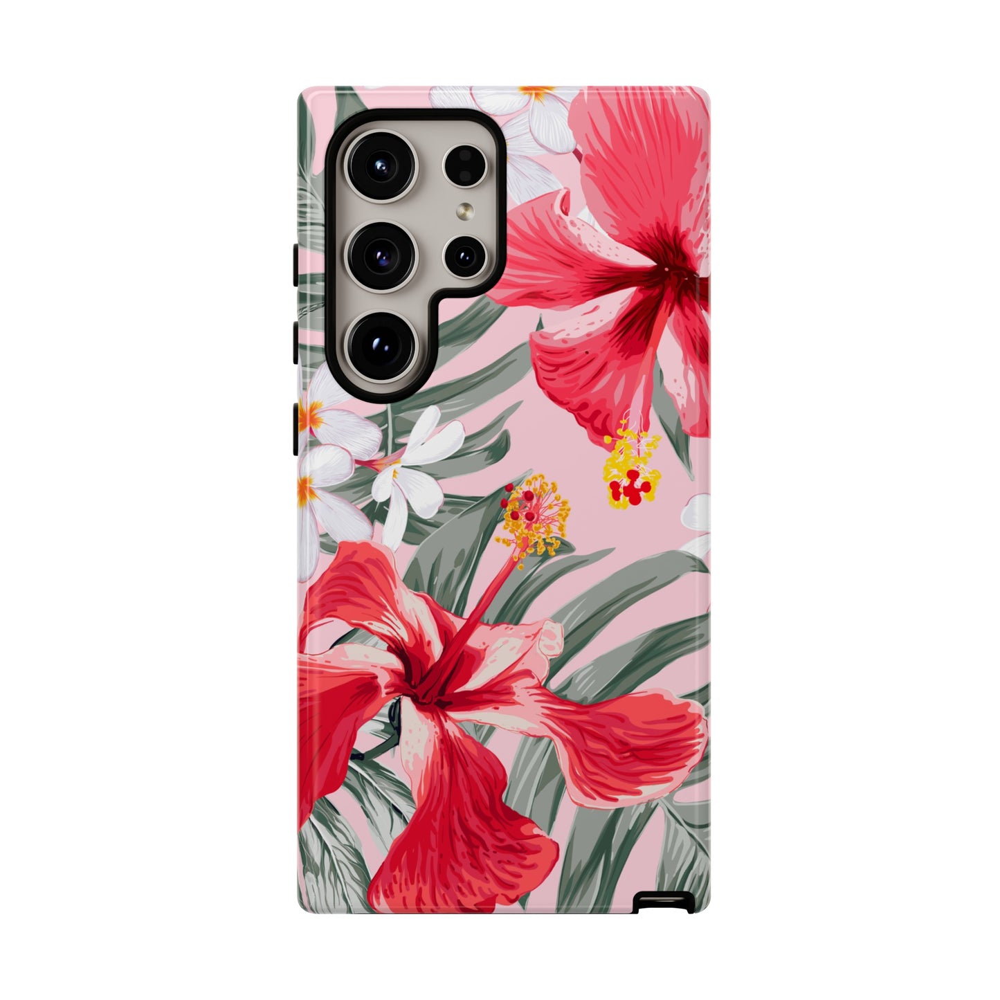 Pua | Pink Hibiscus Floral Case