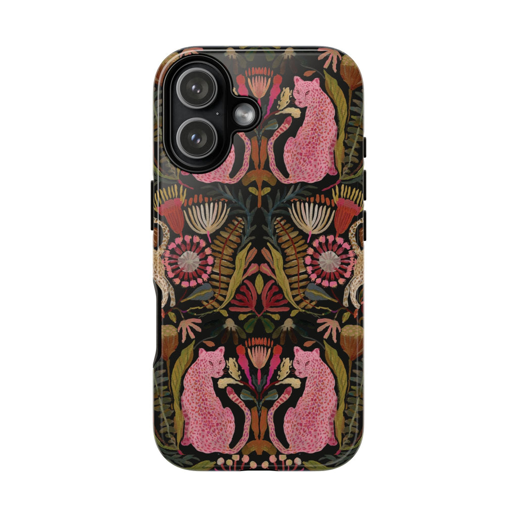 Leopard Garden iPhone Case