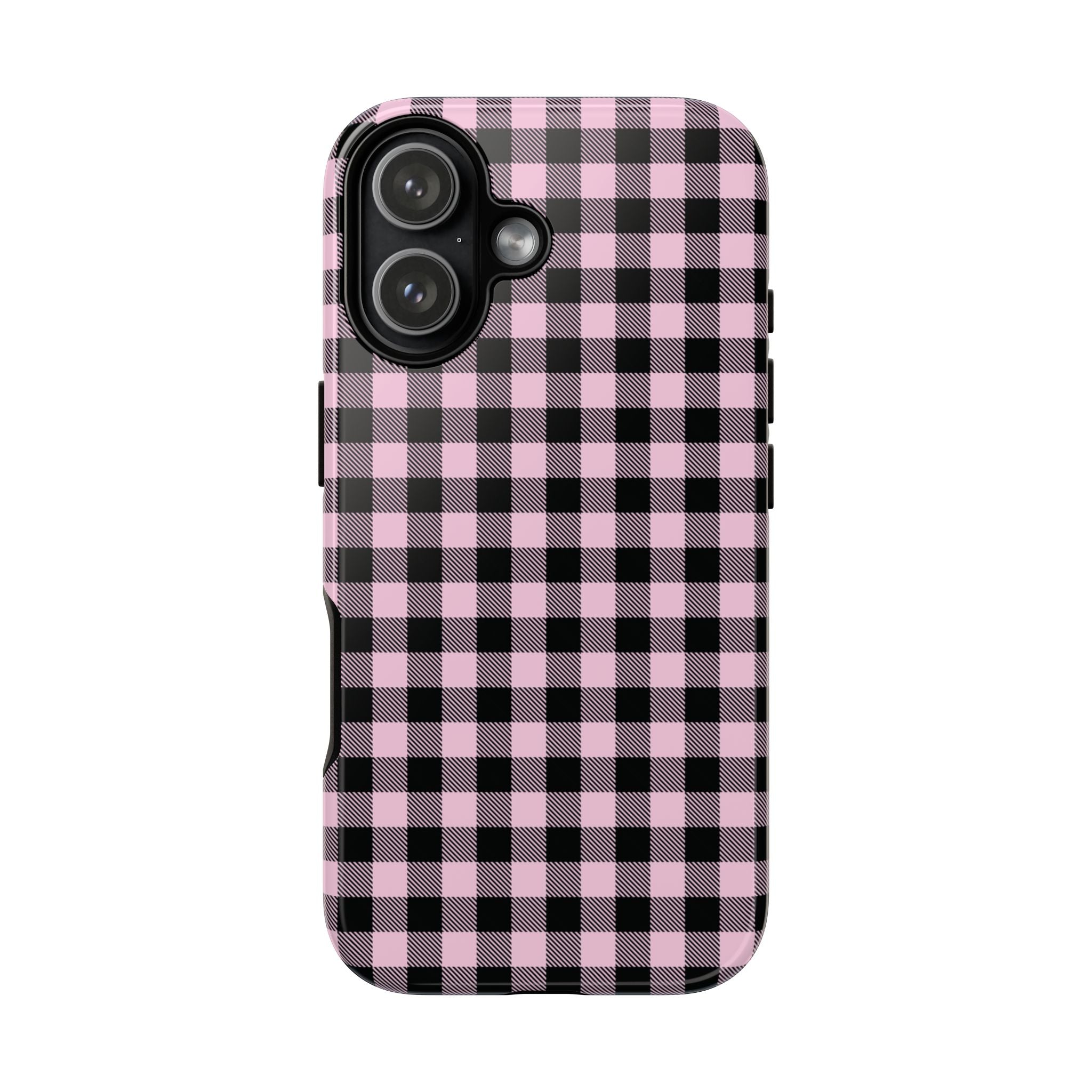 Pink Punk | Gingham iPhone Case
