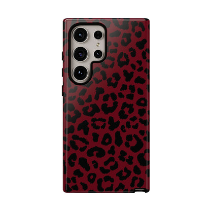 Gone Wild | Funda para Galaxy con estampado de leopardo rojo