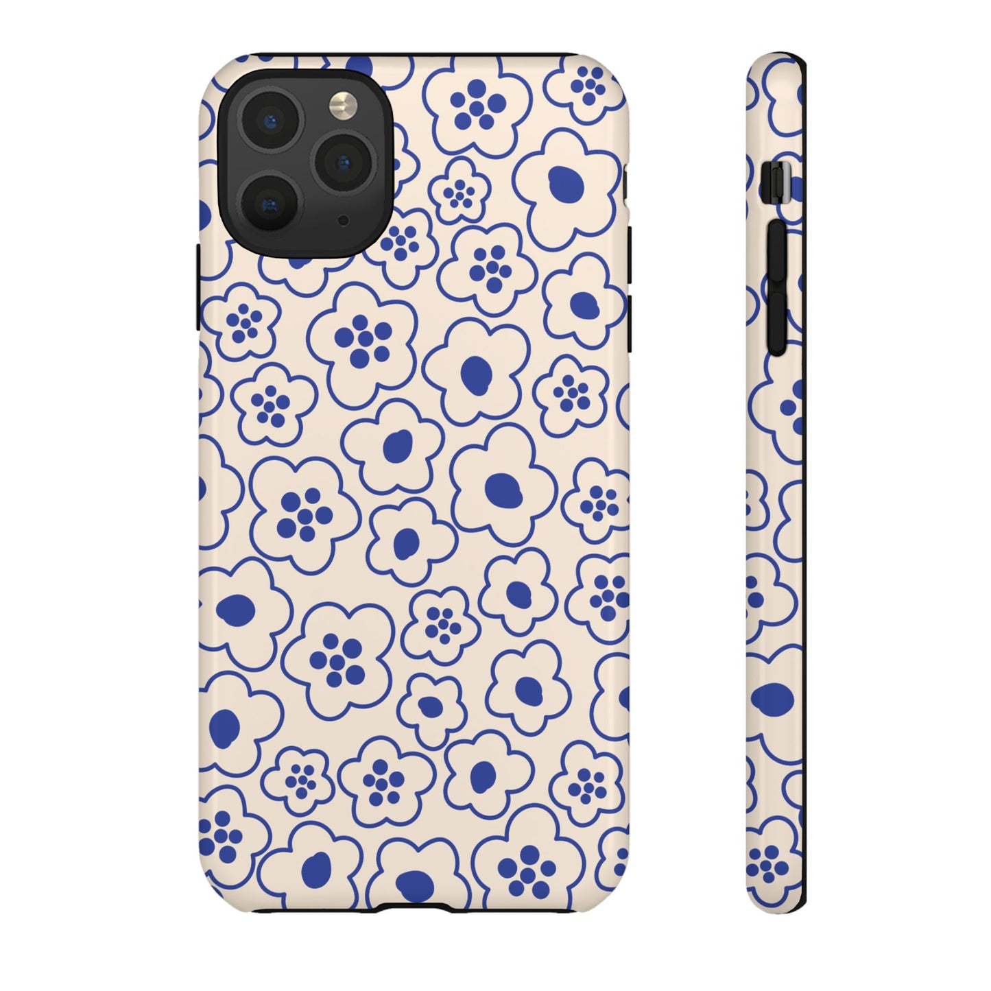 Blossom | Blue Retro Flower Case