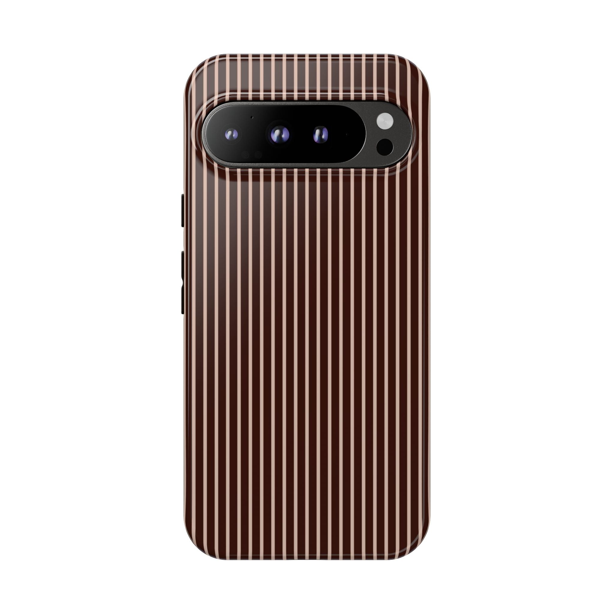 Cocoa Stripe Phone Case