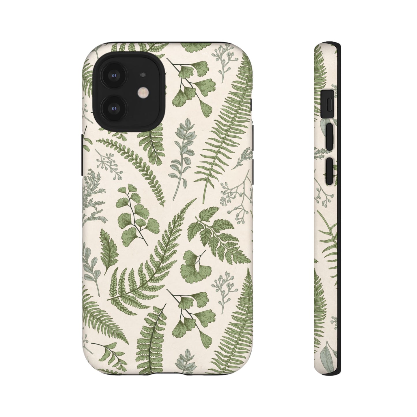 Vintage Botanical | Green Botanical Illustration Case