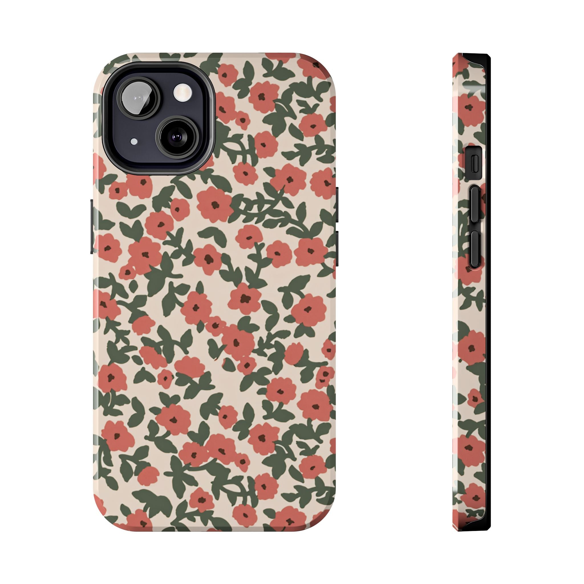 Painted Petals Floral iPhone Case