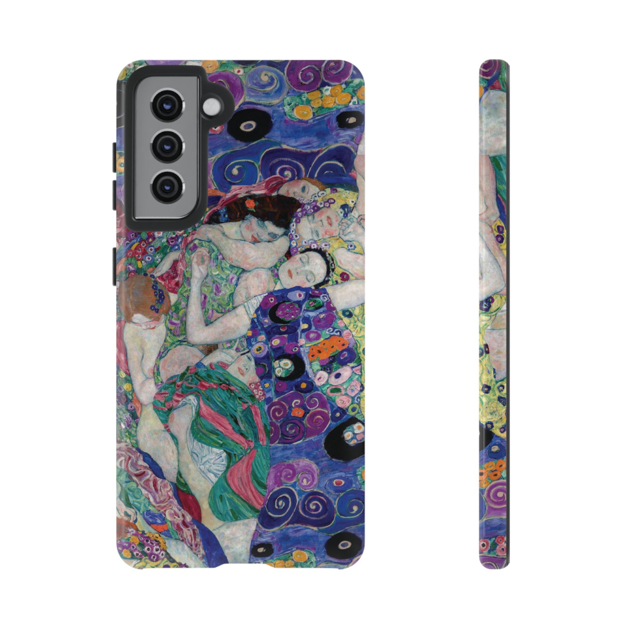 The Maiden Klimt Collage Galaxy Case