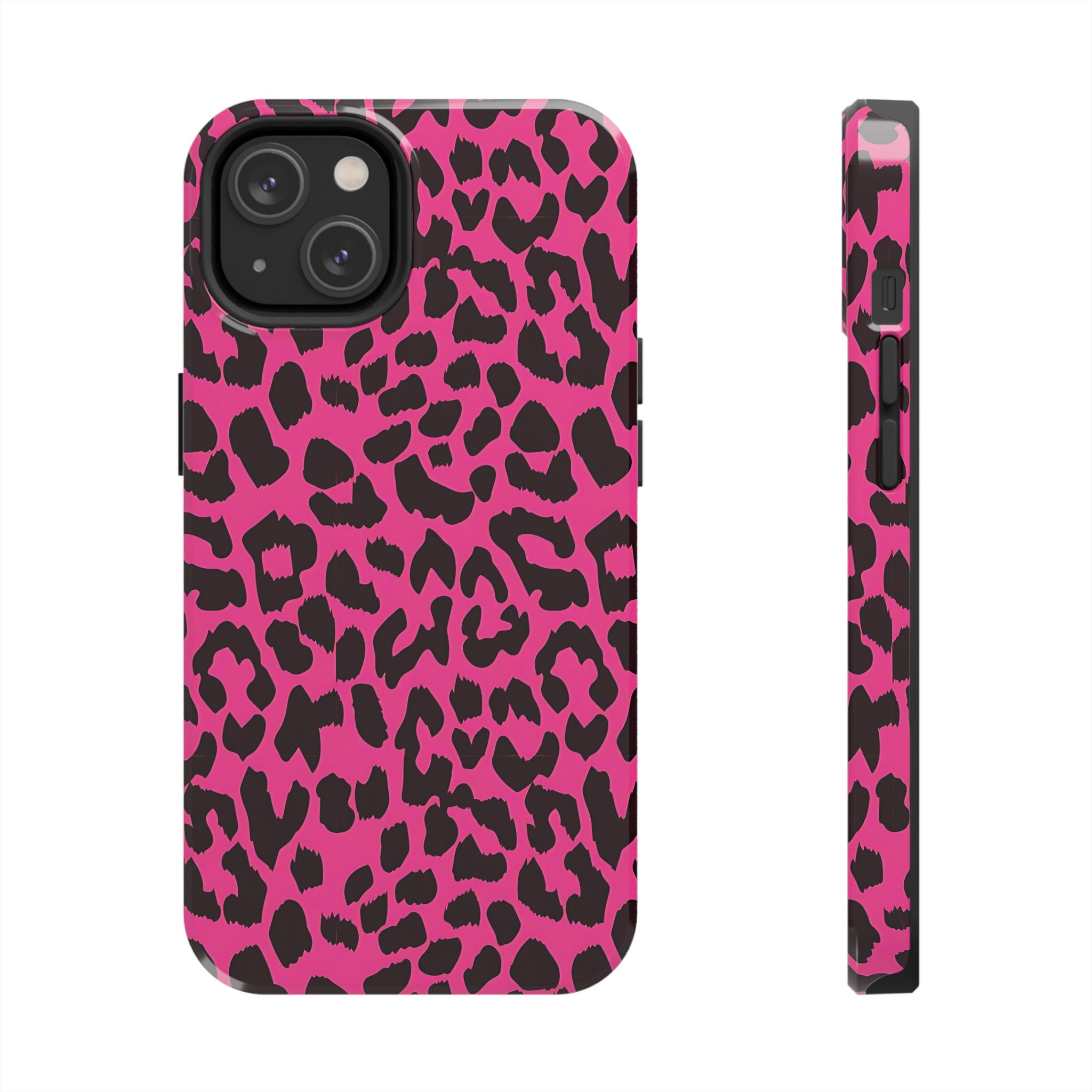 Funda para iPhone con estampado de leopardo rosa | Pasarela