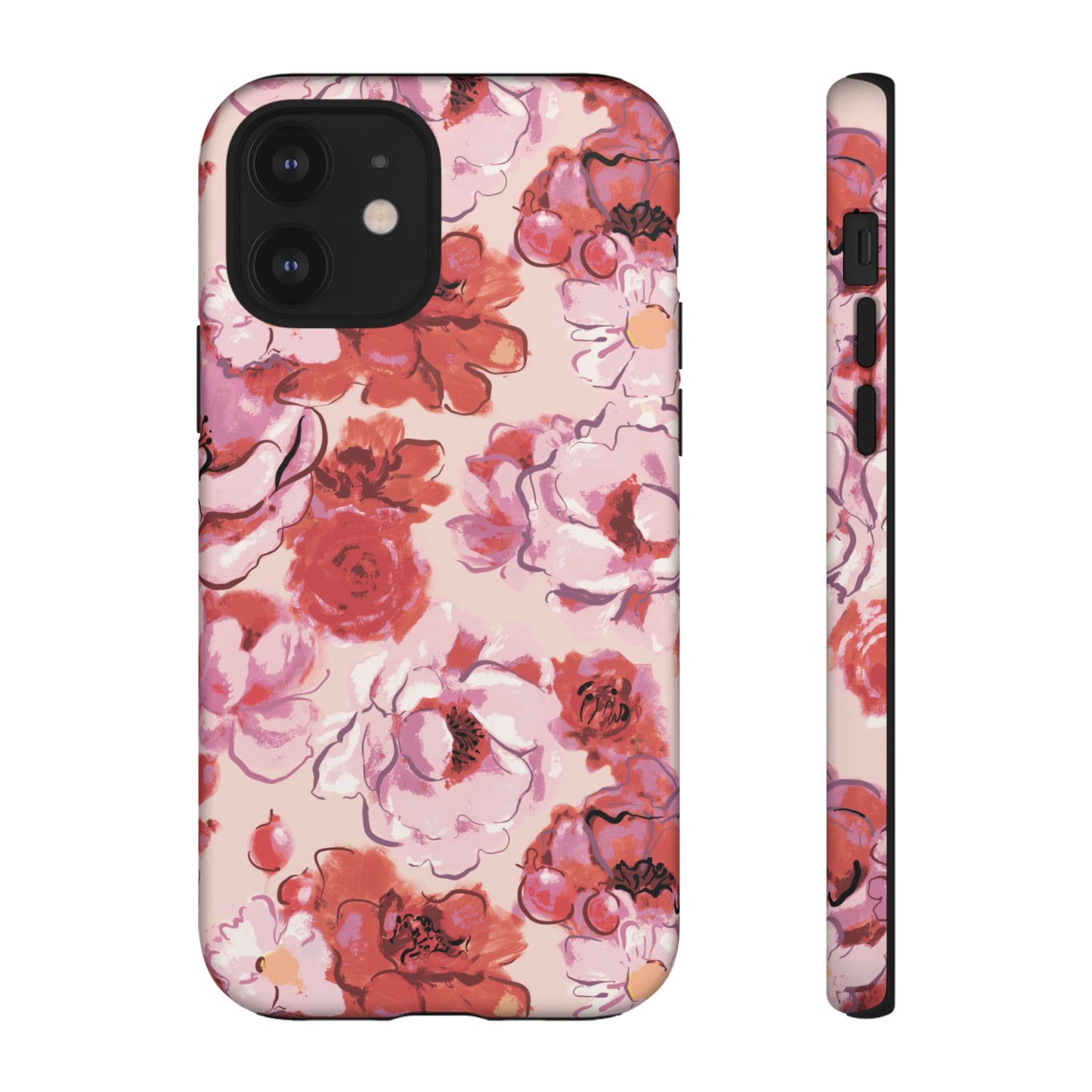 Charmed | Pink Painted Roses Case