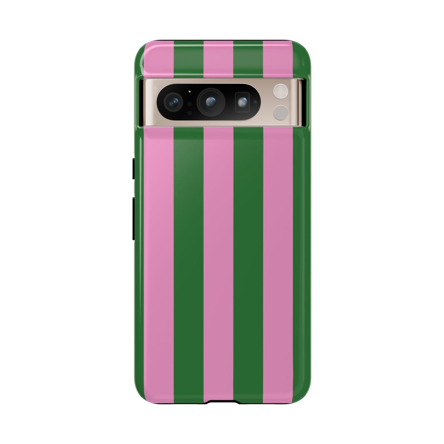 Retro Stripe | Pink & Green Y2K Case