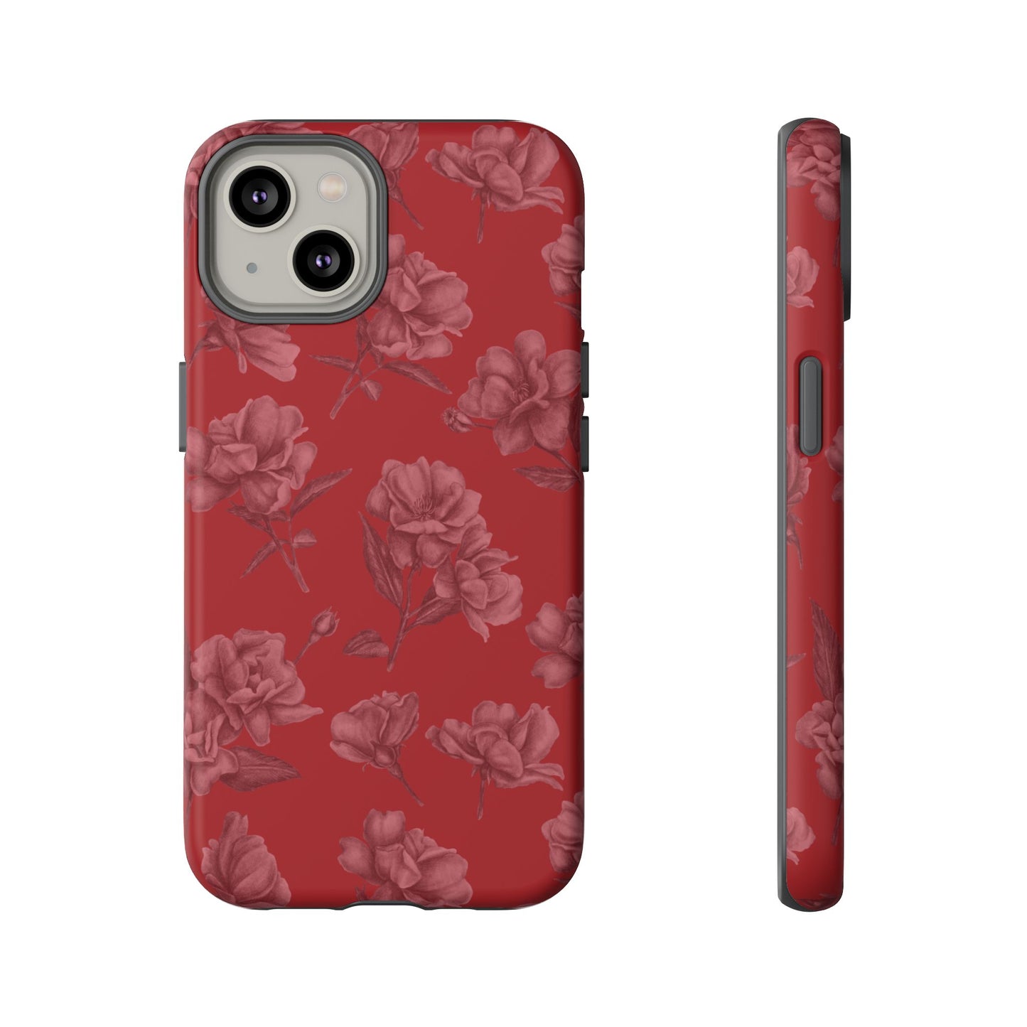 Roses Are Red | Red Floral Case