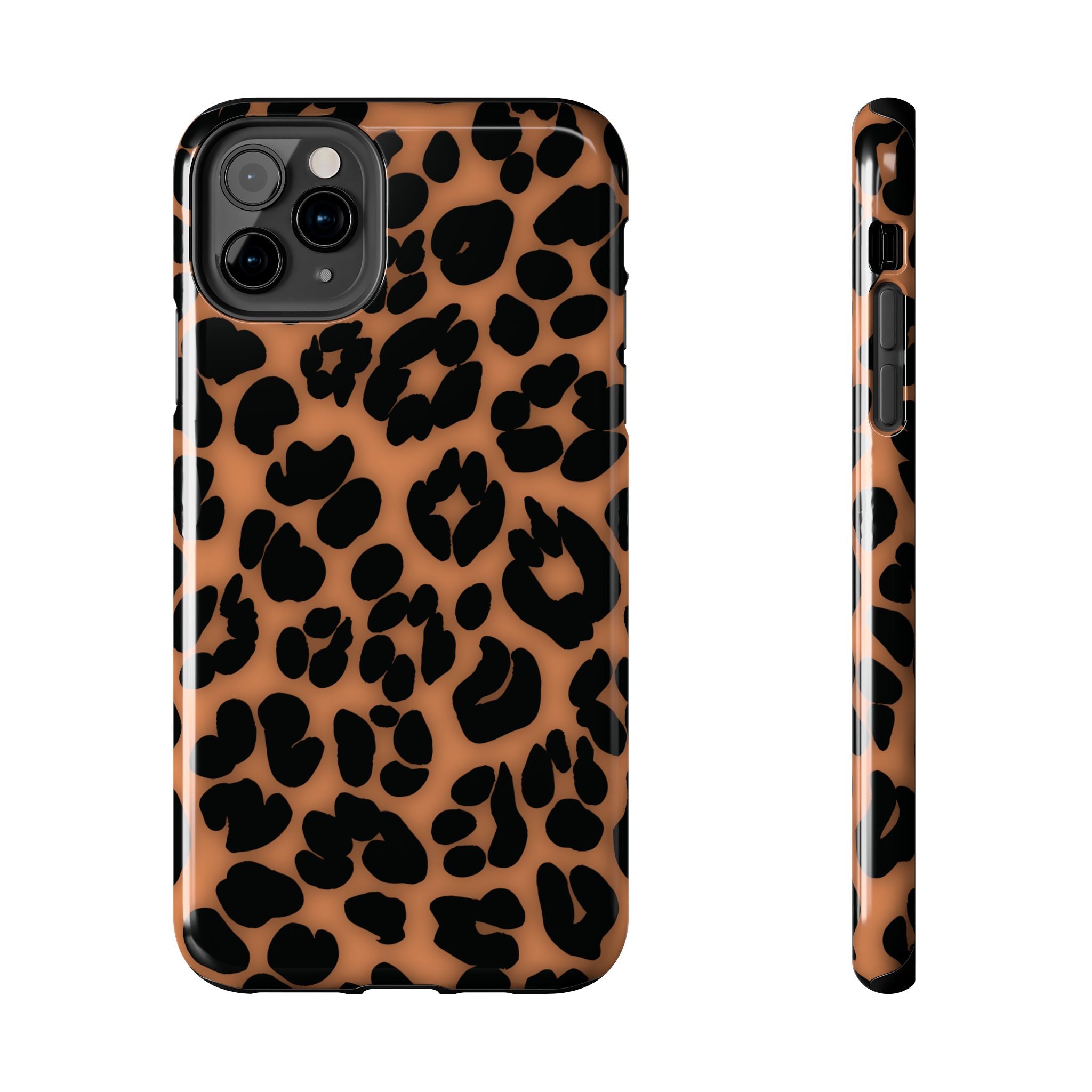 Amber Leopard Animal Print iPhone Case