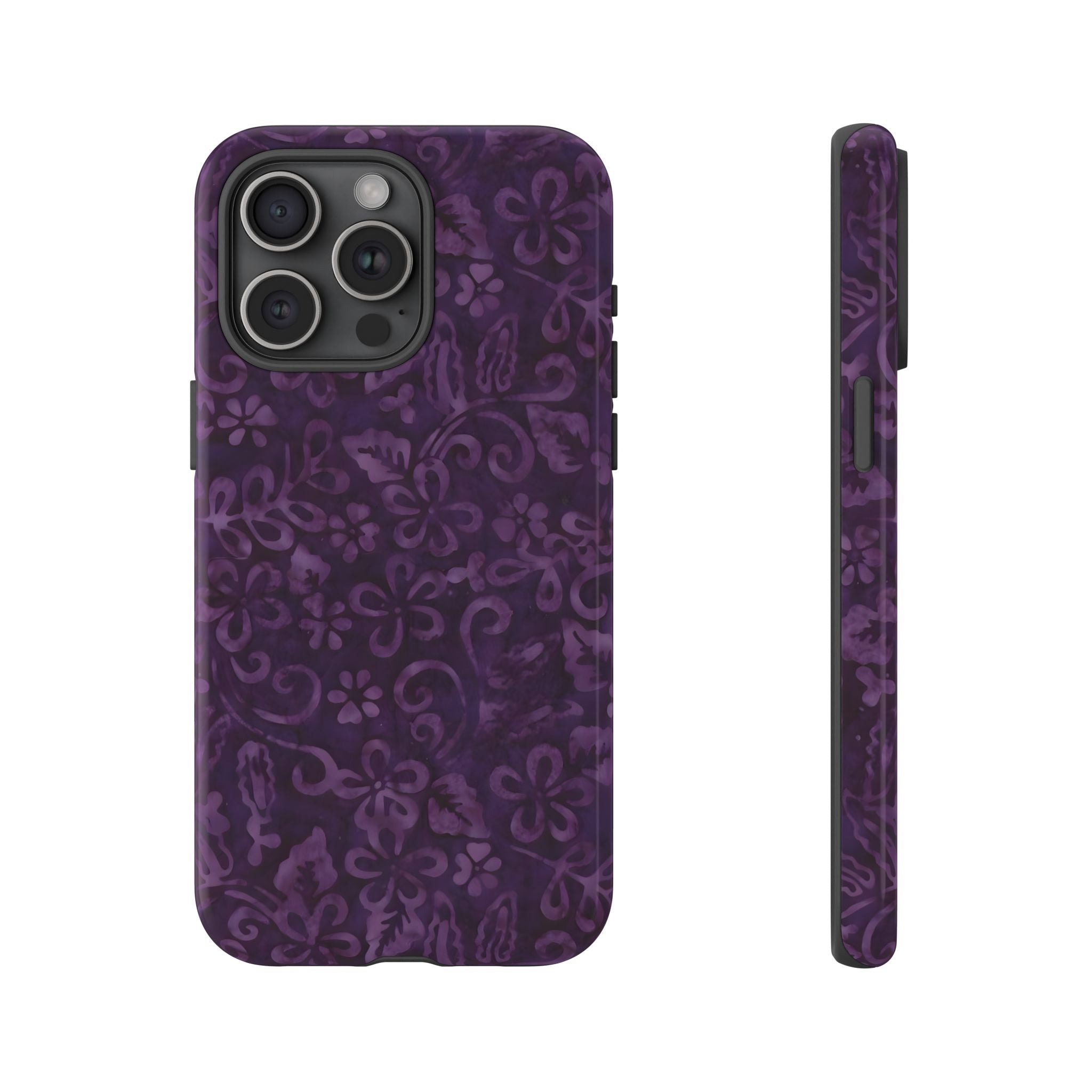 Violet Bloom iPhone Case