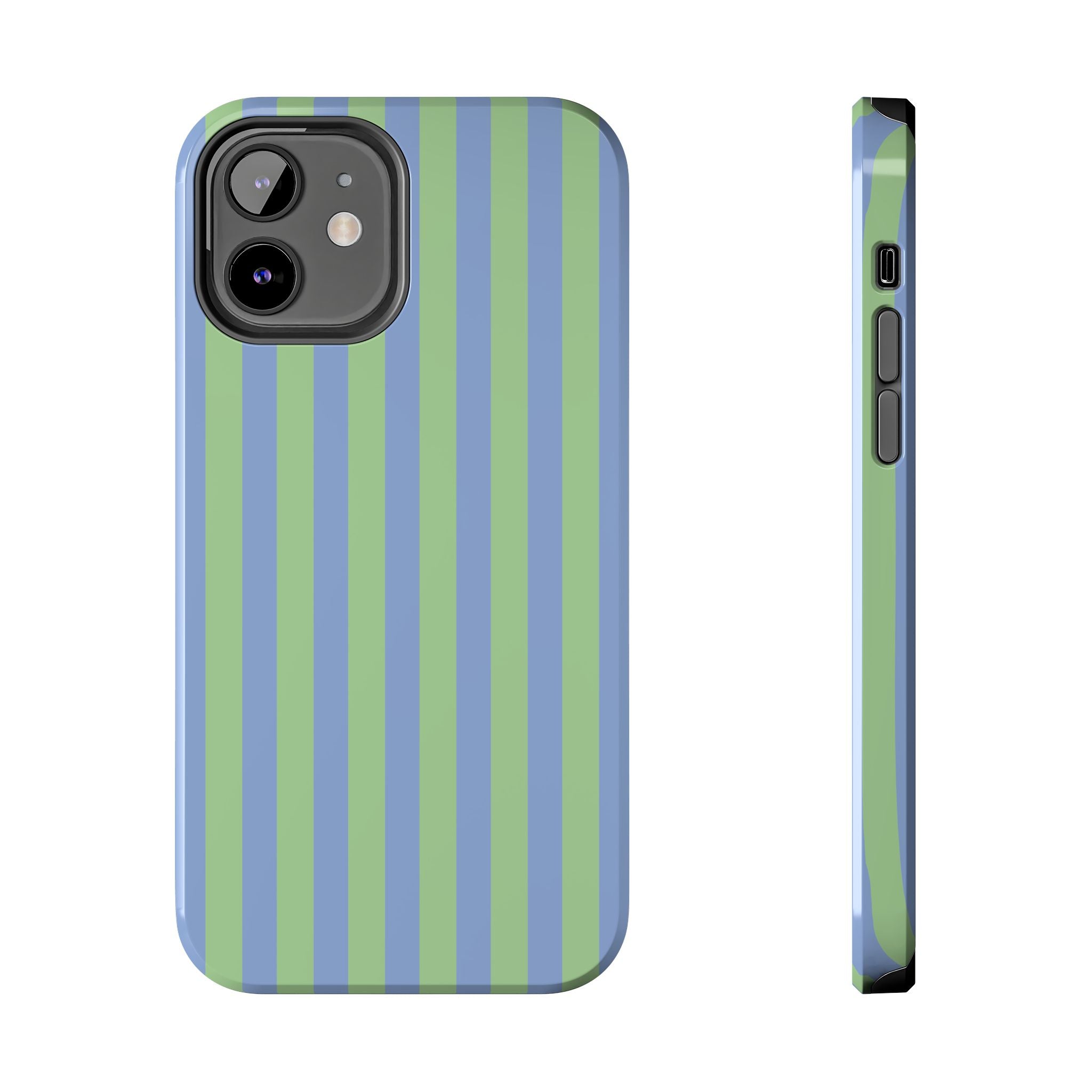 Mint Julep Pastel Striped iPhone Case